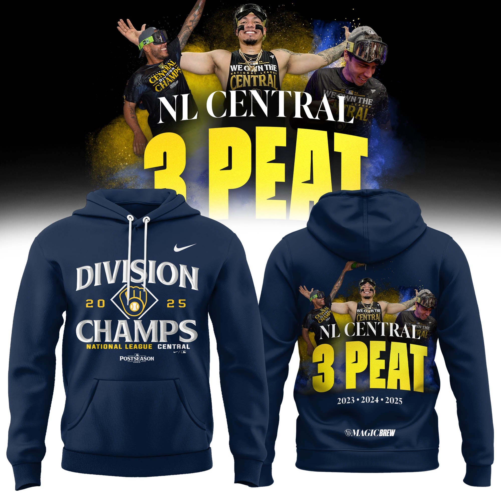 “DO IT FOR UECK!” The 2026 Brewers’ playoff merch Hoodie