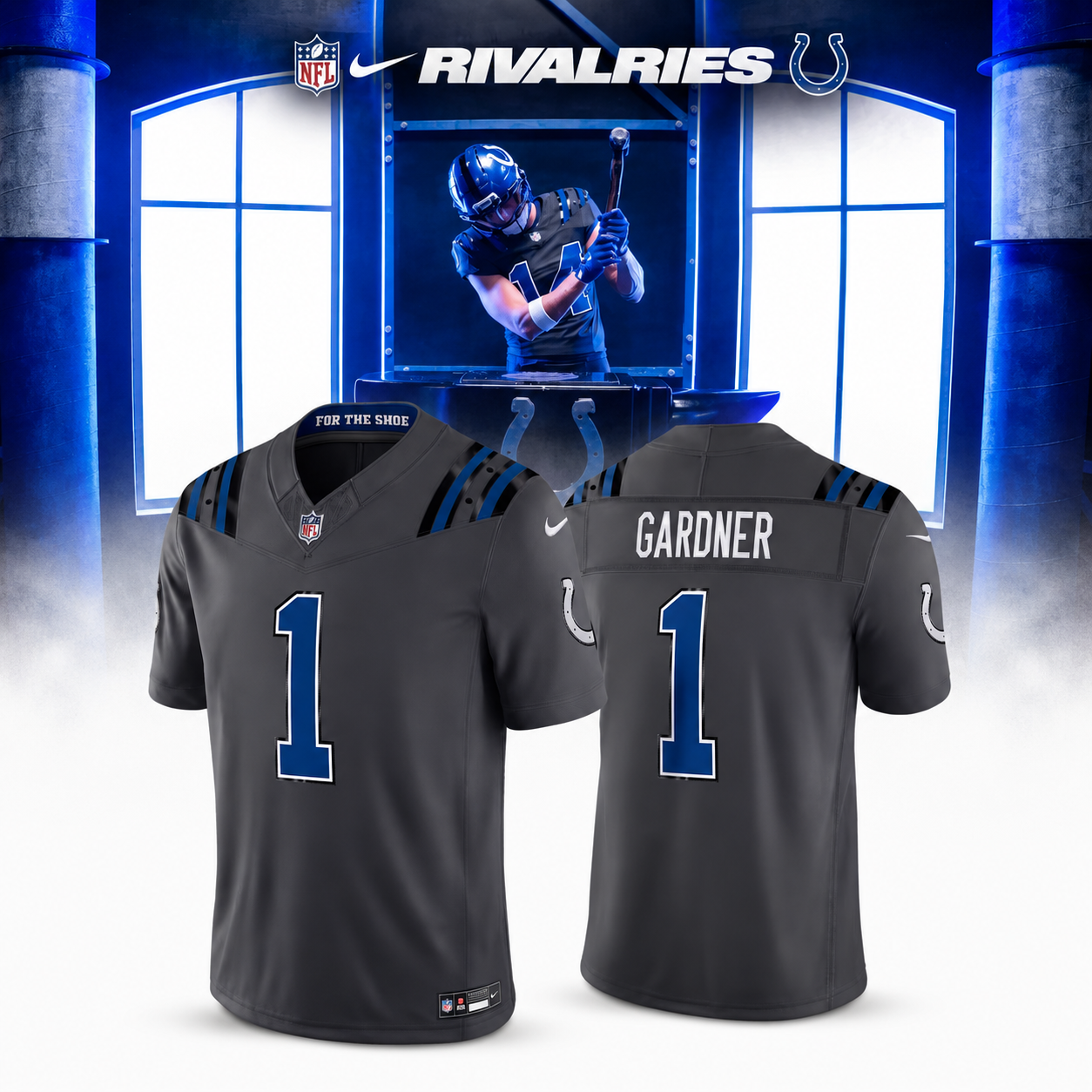 Ahmad Sauce Gardner Indianapolis Colts Rivalries Collection 2026 Limited Football Jersey Dri FIT Game Day Fan Edition Sports Shirt for Men 1 - Unicasport Ahmad Sauce Gardner Indianapolis Colts Rivalries Collection 2026 Limited Football Jersey Dri FIT Game Day Fan Edition Sports Shirt for Men