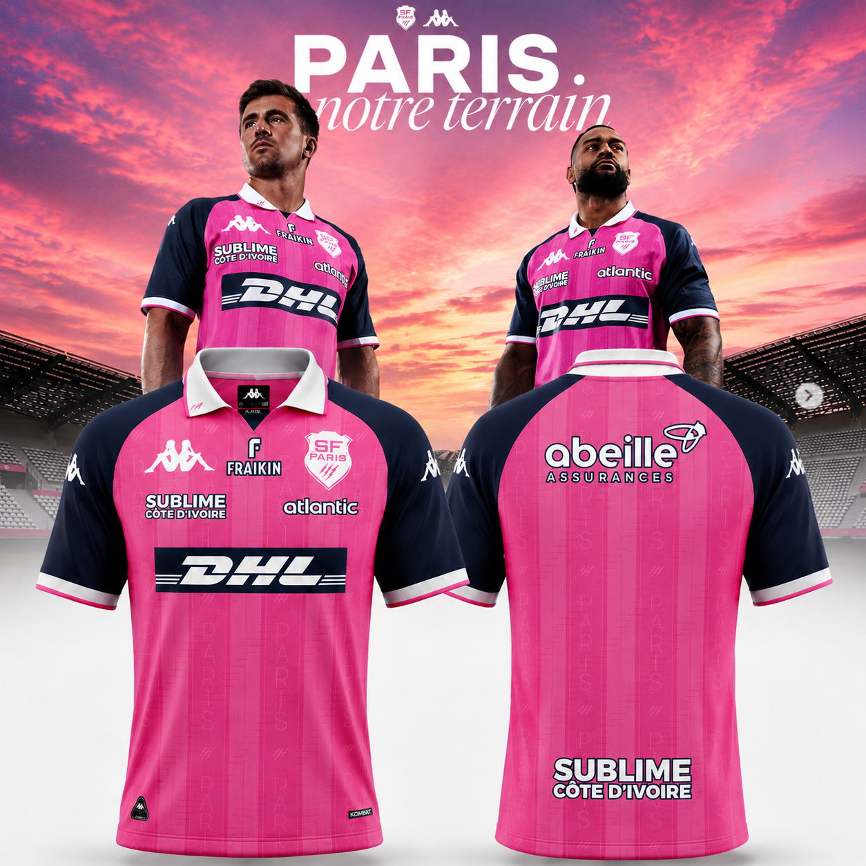 SF Paris 2026-27 Home Pro Rugby Jersey Premium Match Style Fan Apparel 1 - Unicasport SF Paris 2026-27 Home Pro Rugby Jersey Premium Match Style Fan Apparel