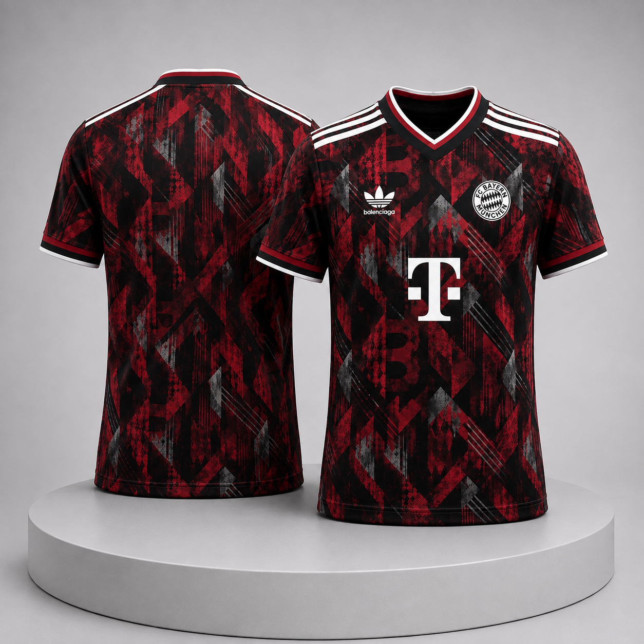 Bayern Munich Balenciaga Adidas Third Kit Jersey Classic Football Club Supporter Shirt Soccer Fan Apparel Match Day Sports Gift 2 - Unicasport Bayern Munich Balenciaga Adidas Third Kit Jersey Classic Football Club Supporter Shirt Soccer Fan Apparel Match Day Sports Gift