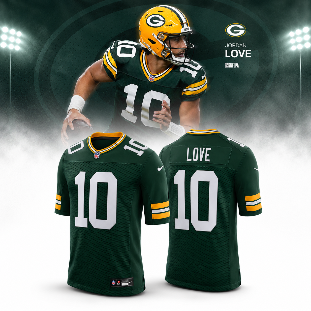 Jordan Love Green Bay Packers Rivalries Football Jersey 2026 Game Day Fan Edition Sports Shirt for Men and Women 2 - Unicasport Jordan Love Green Bay Packers Rivalries Football Jersey 2026 Game Day Fan Edition Sports Shirt for Men and Women