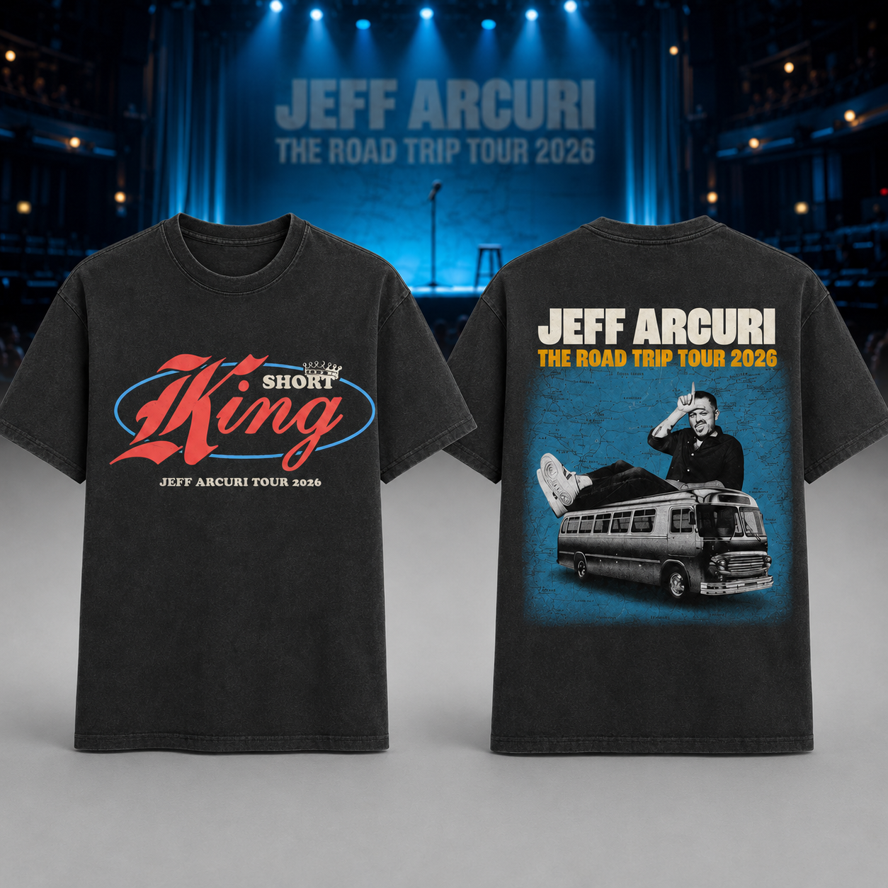 Jeff Arcuri Tour 2026 Short King Tee