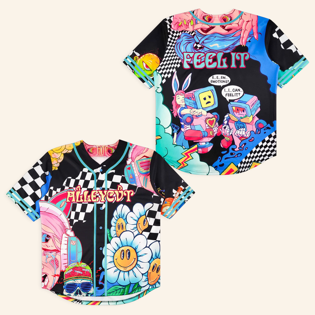 Alleycvt Merch Planet Supersonic Feel It Baseball Jersey Gifts For Music Lovers 1 - Unicasport Alleycvt Merch Planet Supersonic Feel It Baseball Jersey Gifts For Music Lovers