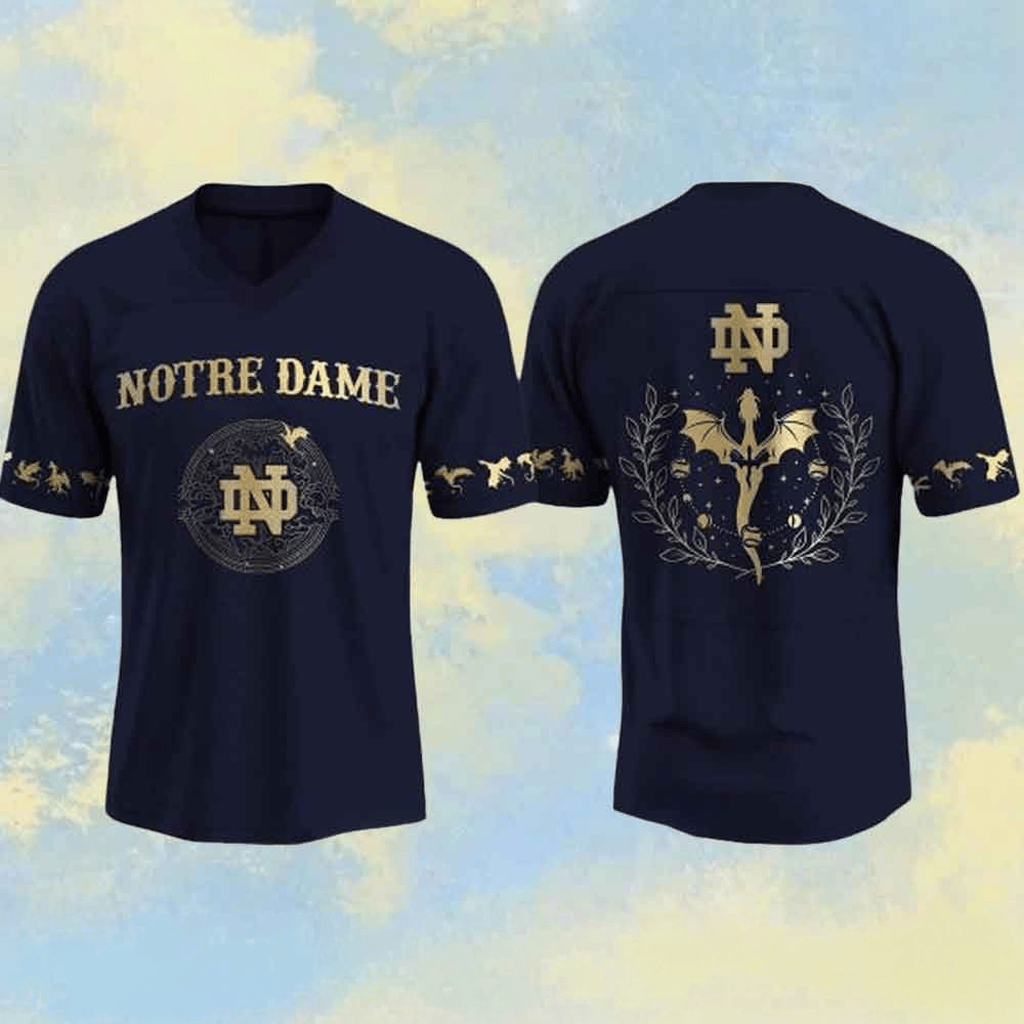 Notre Dame Fighting Irish Fourth Wing Night 2026 Football Jersey Presents For Football Fans 1 - Unicasport Notre Dame Fighting Irish Fourth Wing Night 2026 Football Jersey Presents For Football Fans
