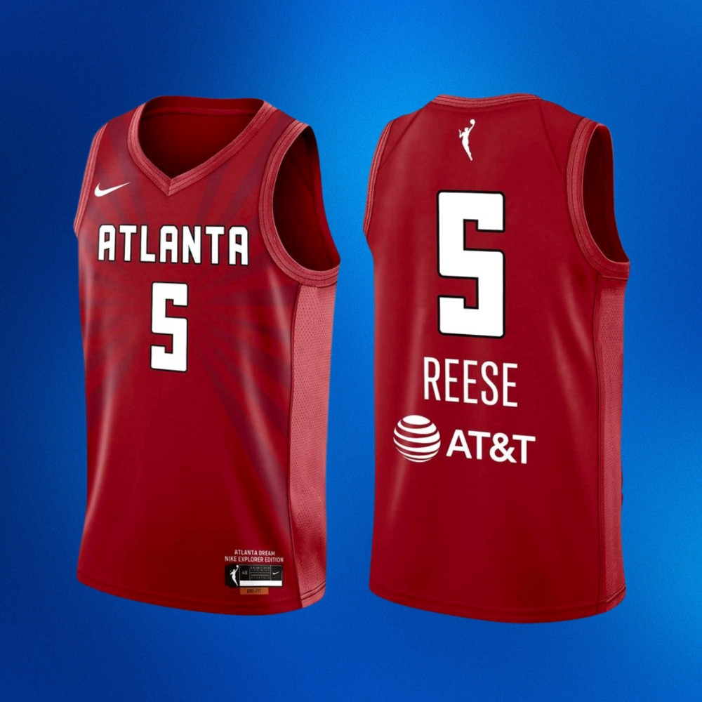 Atlanta Dream Angel Reese Red 2026 Jersey 5 Atlanta Dream Merch Basketball Enthusiast Gifts 1 - Unicasport Atlanta Dream Angel Reese Red 2026 Jersey 5 Atlanta Dream Merch Basketball Enthusiast Gifts