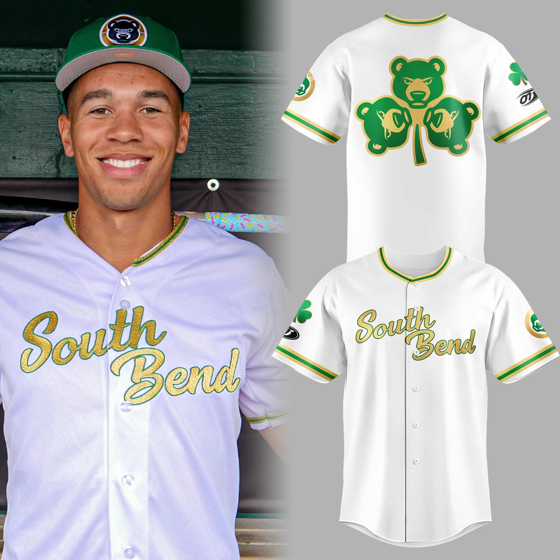 South Bend Cubs x Notre Dame Baseball Jersey SB Cubs Merch Gifts For Baseball Fans 1 - Unicasport South Bend Cubs x Notre Dame Baseball Jersey SB Cubs Merch Gifts For Baseball Fans