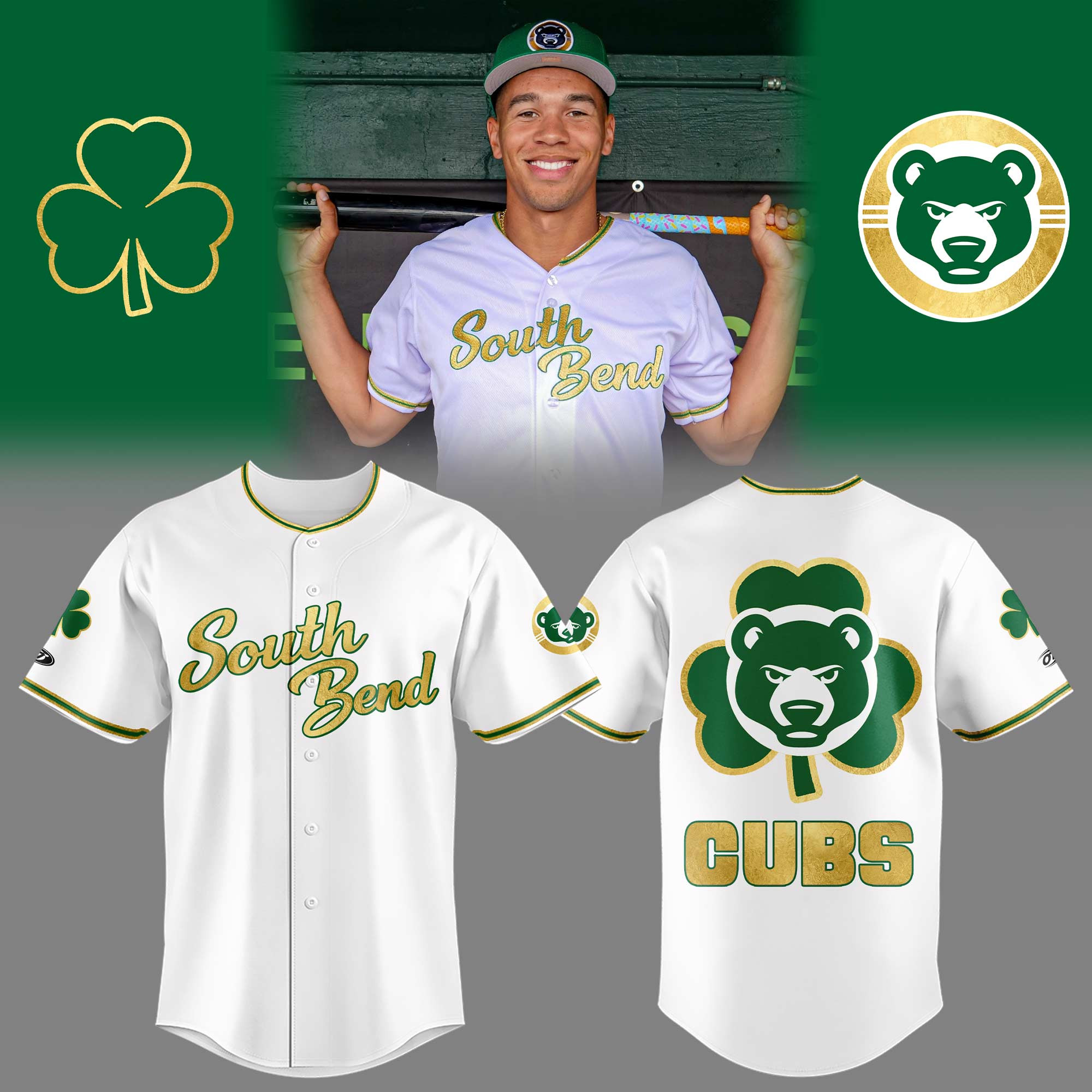 South Bend Cubs x Notre Dame Baseball Jersey SB Cubs Merch Gifts For Baseball Lovers 1 - Unicasport South Bend Cubs x Notre Dame Baseball Jersey SB Cubs Merch Gifts For Baseball Lovers