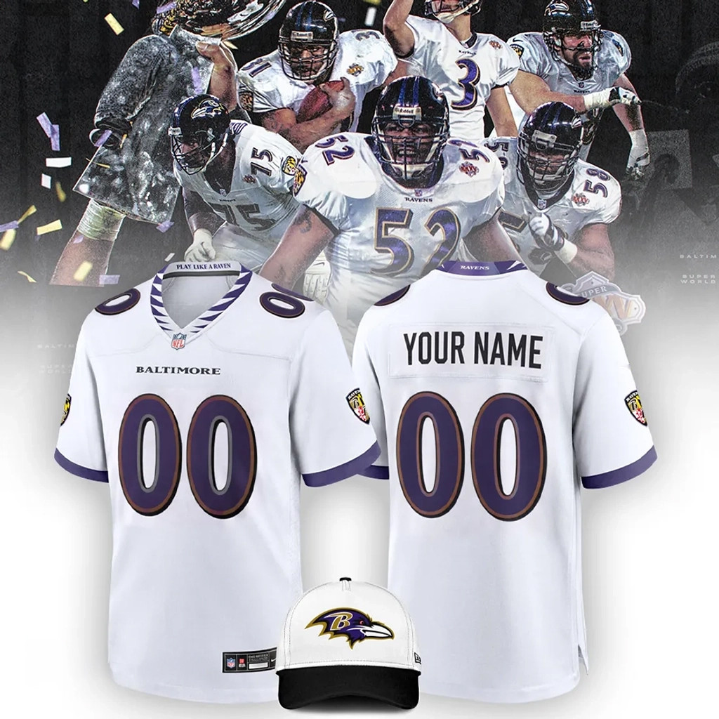 Personalized Baltimore Ravens NFL Football Jersey Ravens Merch Presents For Football Fans 1 - Unicasport Personalized Baltimore Ravens NFL Football Jersey Ravens Merch Presents For Football Fans