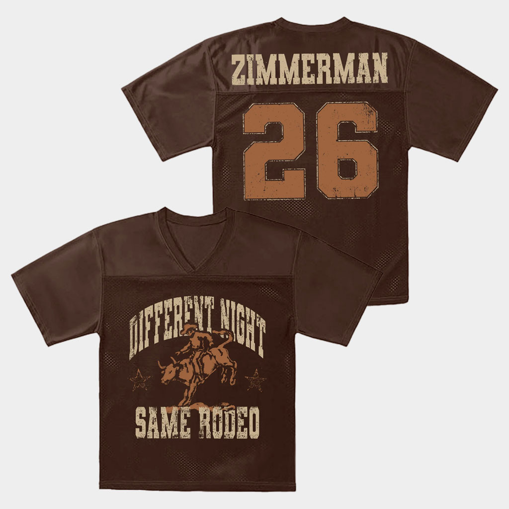 Bailey Zimmerman Merch DNSR 26 Jersey Different Night Same Rodeo Tour Jersey Gifts For Fans 1 - Unicasport Bailey Zimmerman Merch DNSR 26 Jersey Different Night Same Rodeo Tour Jersey Gifts For Fans