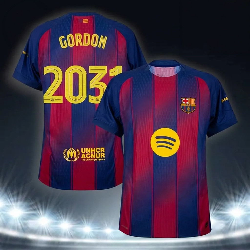 Anthony Gordon FC Barcelona 2031 Home Football Jersey Barca Merch Gift For Football Fans