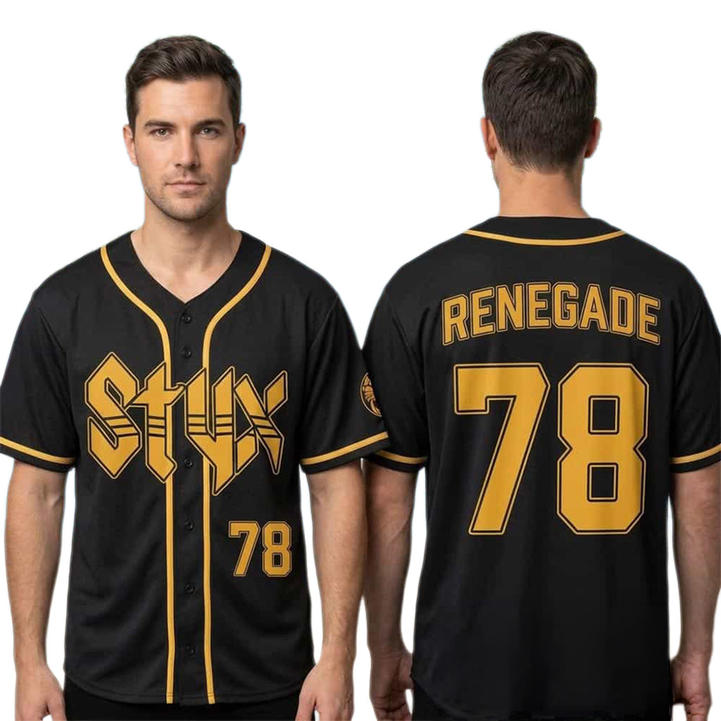 Styx Band Summer Tour 2026 Merch For Show At iThink Financial Amphitheatre Baseball Jersey 1 - Unicasport Styx Band Summer Tour 2026 Merch For Show At iThink Financial Amphitheatre Baseball Jersey