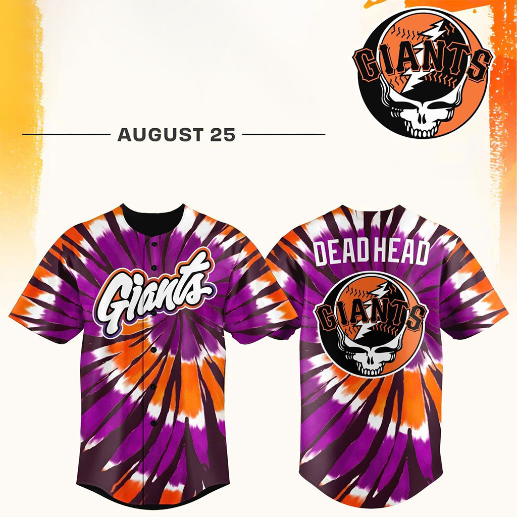 San Francisco Giants Grateful Dead Night 2026 Baseball Jersey SF Giants Merch Gift For Husband 1 - Unicasport San Francisco Giants Grateful Dead Night 2026 Baseball Jersey SF Giants Merch Gift For Husband