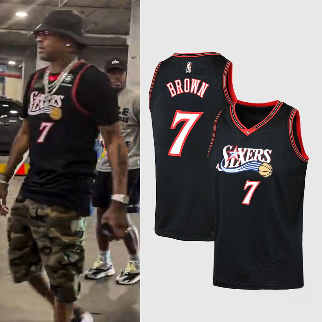 Jaylen Brown Sixers Jersey #7 Philadelphia 76ers Merch Present For Basketball Fans 1 - Unicasport Jaylen Brown Sixers Jersey #7 Philadelphia 76ers Merch Present For Basketball Fans