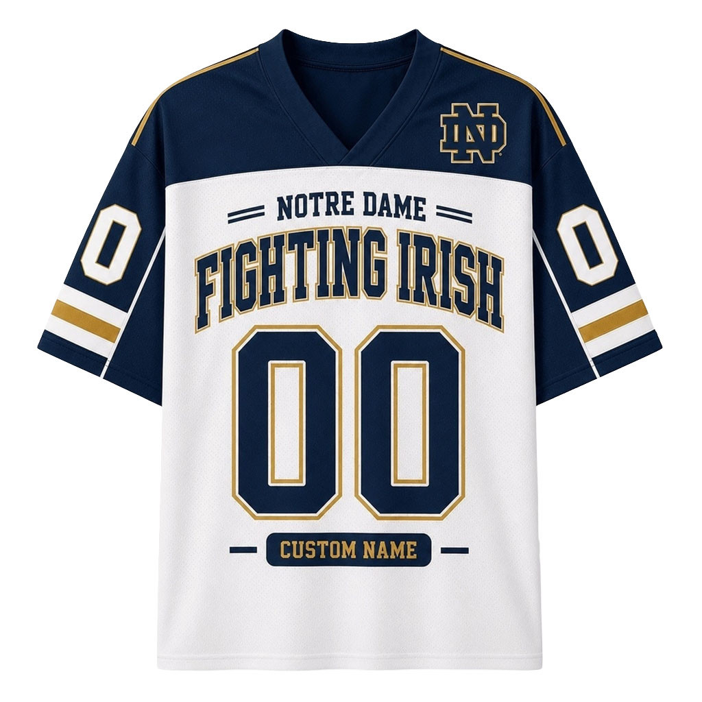 Custom Notre Dame Fighting Irish Jersey Game Day Apparel Fighting Irish Fans Gifts 1 - Unicasport Custom Notre Dame Fighting Irish Jersey Game Day Apparel Fighting Irish Fans Gifts
