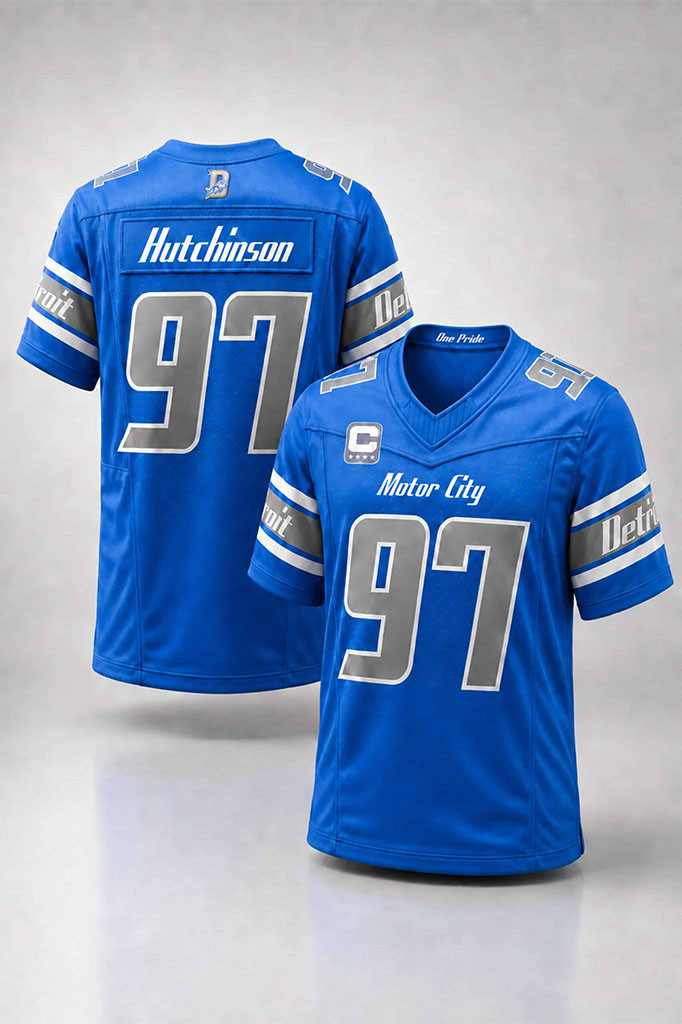 Detroit Lions Rivalries Uniform 2026 Jersey #97 Hutchinson Jersey Detroit Lions Merch 1 - Unicasport Detroit Lions Rivalries Uniform 2026 Jersey #97 Hutchinson Jersey Detroit Lions Merch
