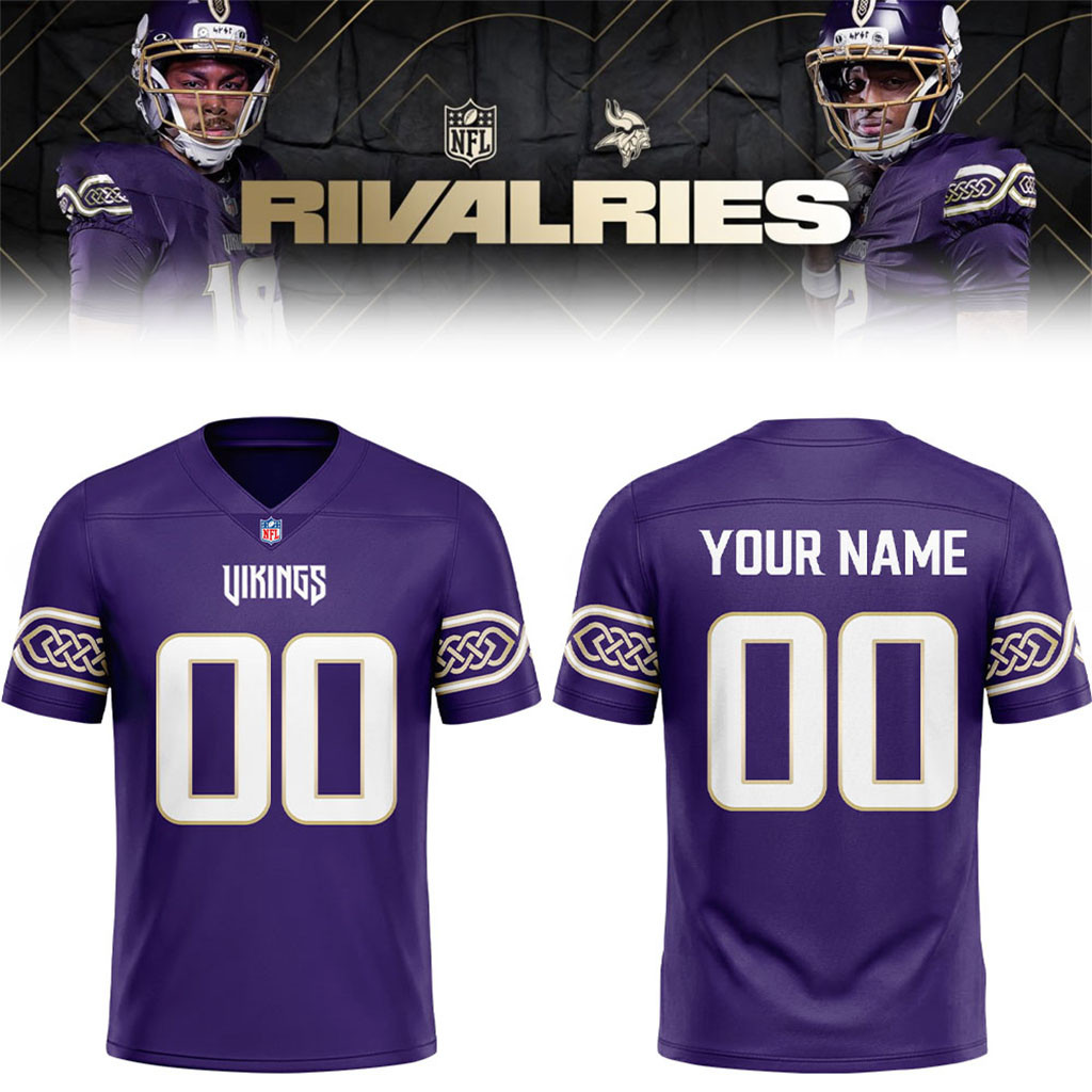 Personalized Vikings Rivalries Jersey MN Vikings Merch 2026 Best Gift For Football Lover 1 - Unicasport Personalized Vikings Rivalries Jersey MN Vikings Merch 2026 Best Gift For Football Lover
