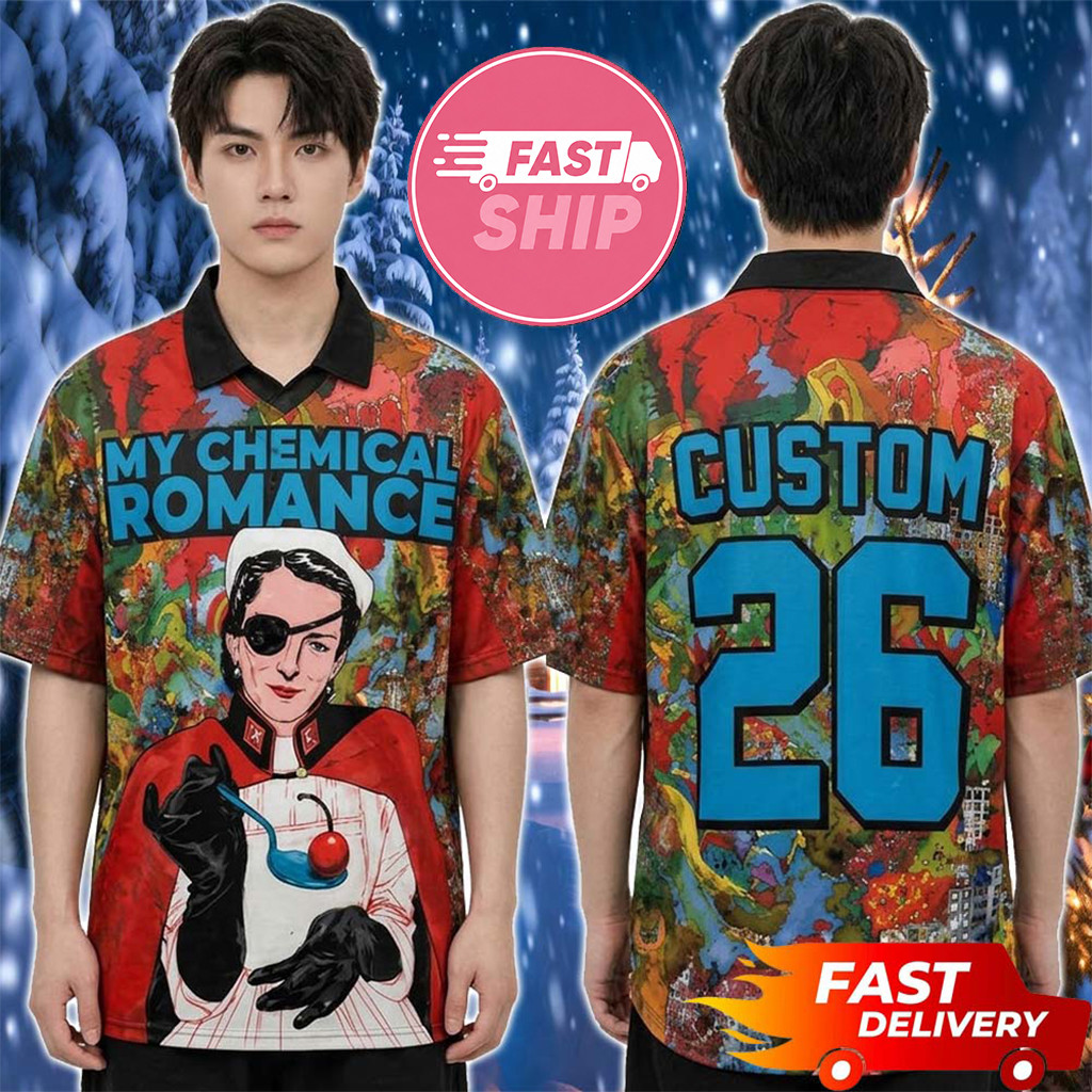 Custom My Chemical Romance The Black Parade Tour 2026 Jersey MCR Merch Gifts For Fans 1 - Unicasport Custom My Chemical Romance The Black Parade Tour 2026 Jersey MCR Merch Gifts For Fans