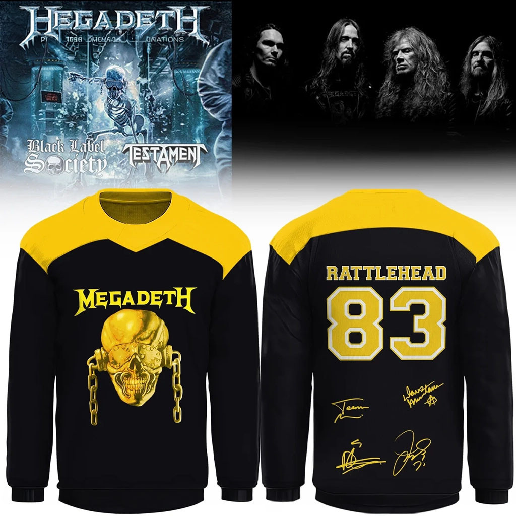 Megadeth Rattlehead 83 Hockey Jersey Heavy Metal Band Skull Megadeth Merch Rock Music Fan Gift 1 - Unicasport Megadeth Rattlehead 83 Hockey Jersey Heavy Metal Band Skull Megadeth Merch Rock Music Fan Gift