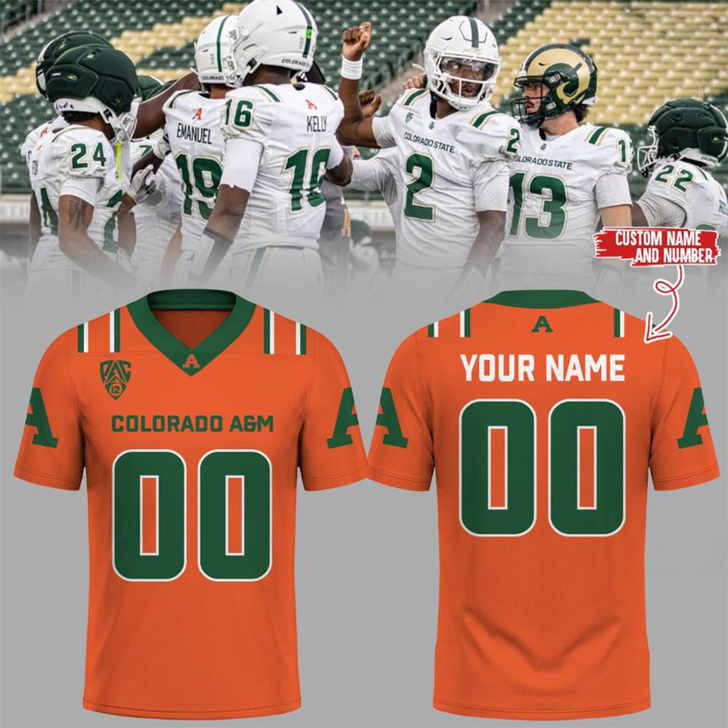 Custom Colorado State Rams New Threads Football Jersey Rams Merch Presents For Football Fans 1 - Unicasport Custom Colorado State Rams New Threads Football Jersey Rams Merch Presents For Football Fans