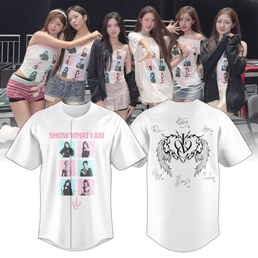 IVE Special Show What I Am Tour 2026 Baseball Jersey Signed IVE Merch Gift For Kpop Fans 1 - Unicasport IVE Special Show What I Am Tour 2026 Baseball Jersey Signed IVE Merch Gift For Kpop Fans