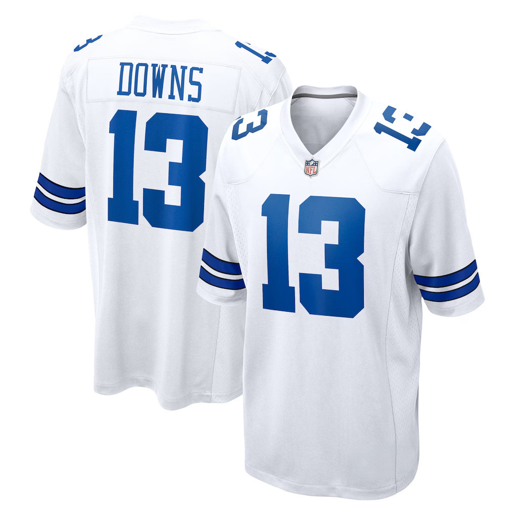 Dallas Cowboys Merch 2026 Caleb Downs #13 Dallas Cowboys Game Jersey White Gifts For Fan 1 - Unicasport Dallas Cowboys Merch 2026 Caleb Downs #13 Dallas Cowboys Game Jersey White Gifts For Fan