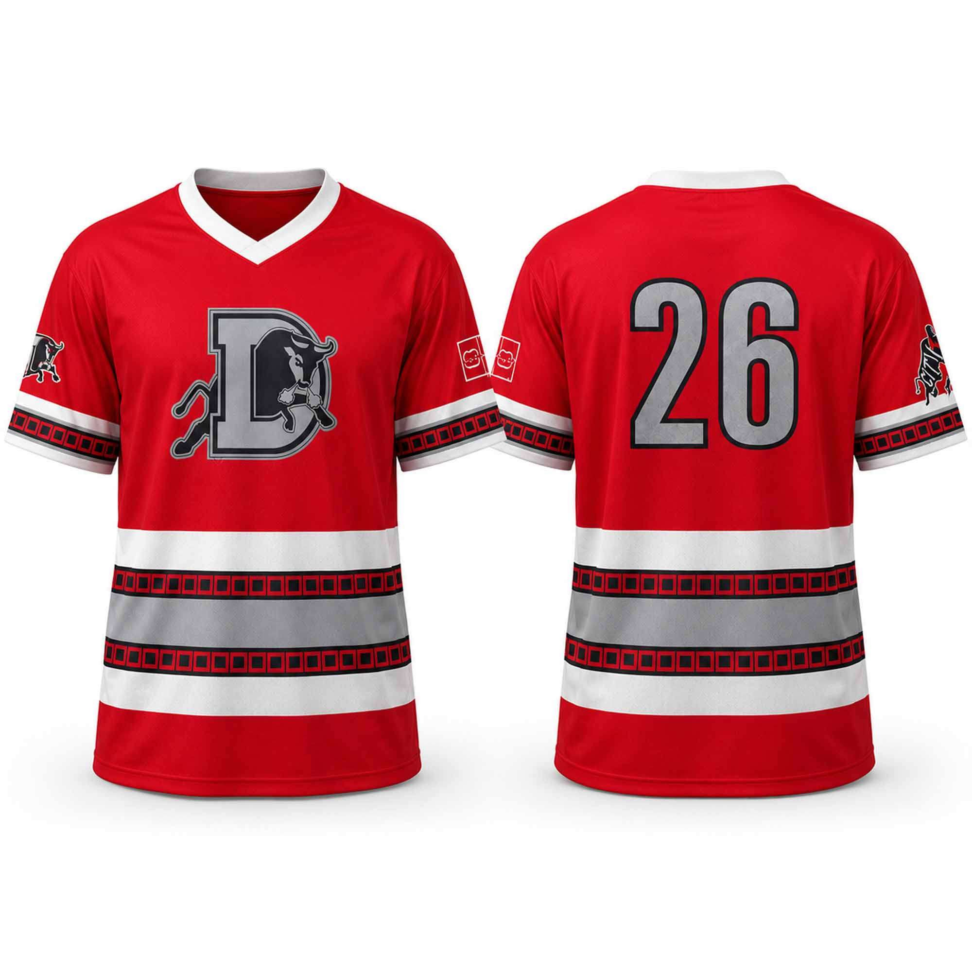 2026 Durham Bulls Hockey Night Jersey 1 - Unicasport 2026 Durham Bulls Hockey Night Jersey