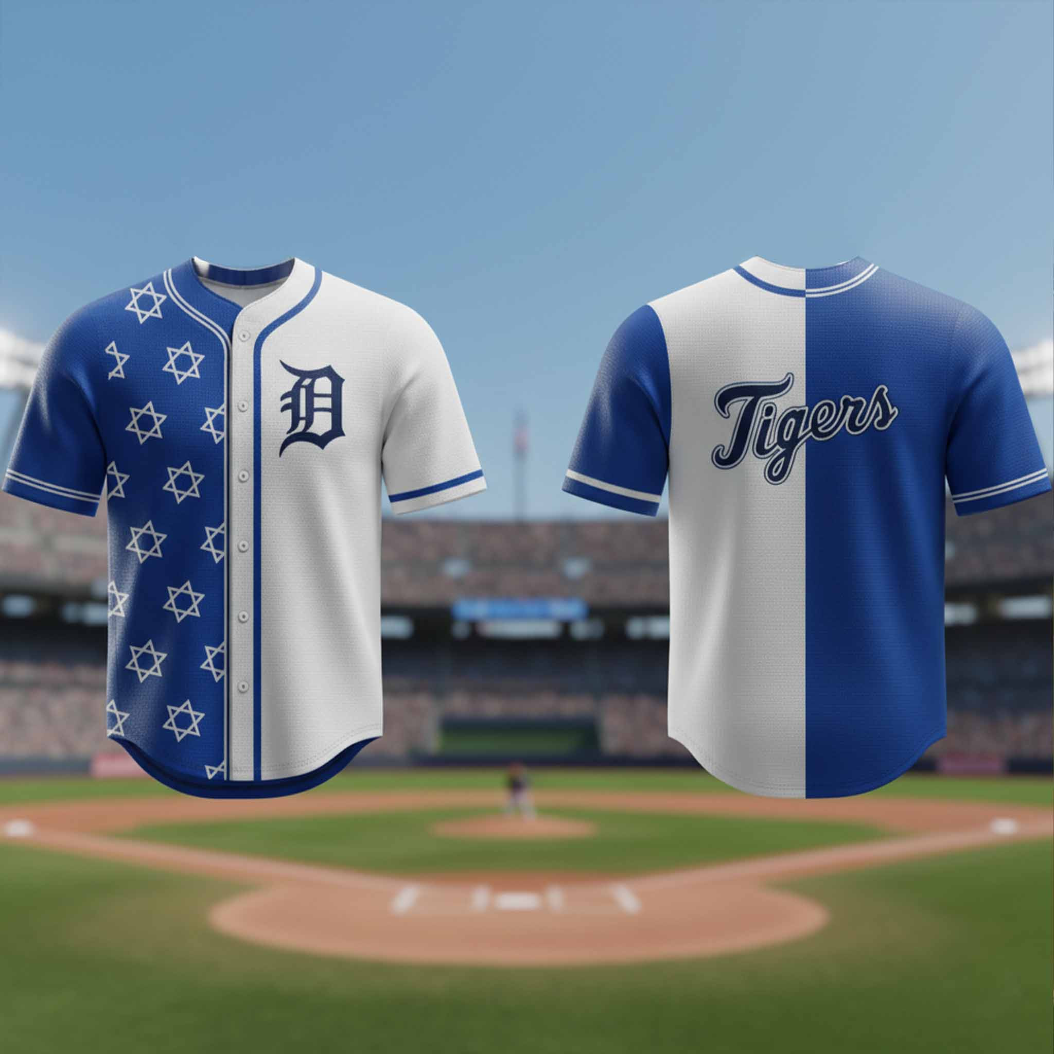 2026 Tigers Jewish Heritage Jersey Giveaway 1 - Unicasport 2026 Tigers Jewish Heritage Jersey Giveaway