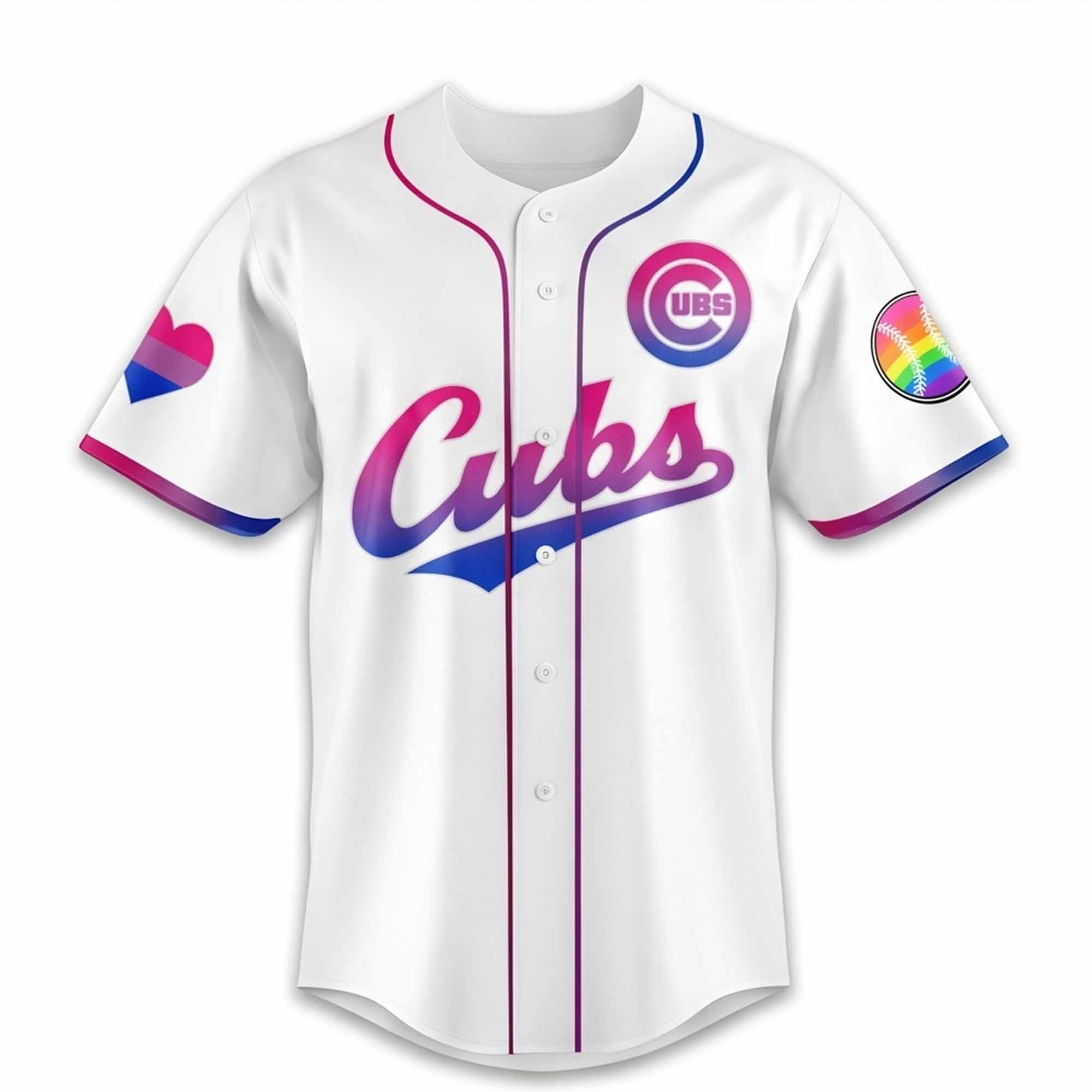 Cubs x Pride Day 2026 Jersey 1 - Unicasport Cubs x Pride Day 2026 Jersey