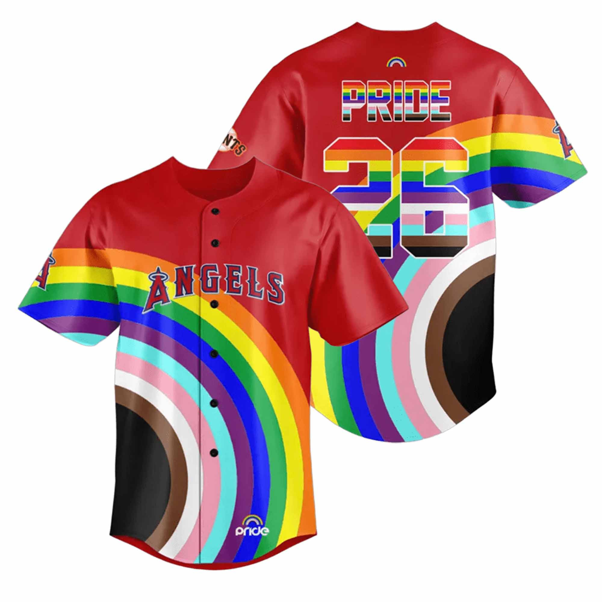Angels Pride Night 2026 Jersey 1 - Unicasport Angels Pride Night 2026 Jersey