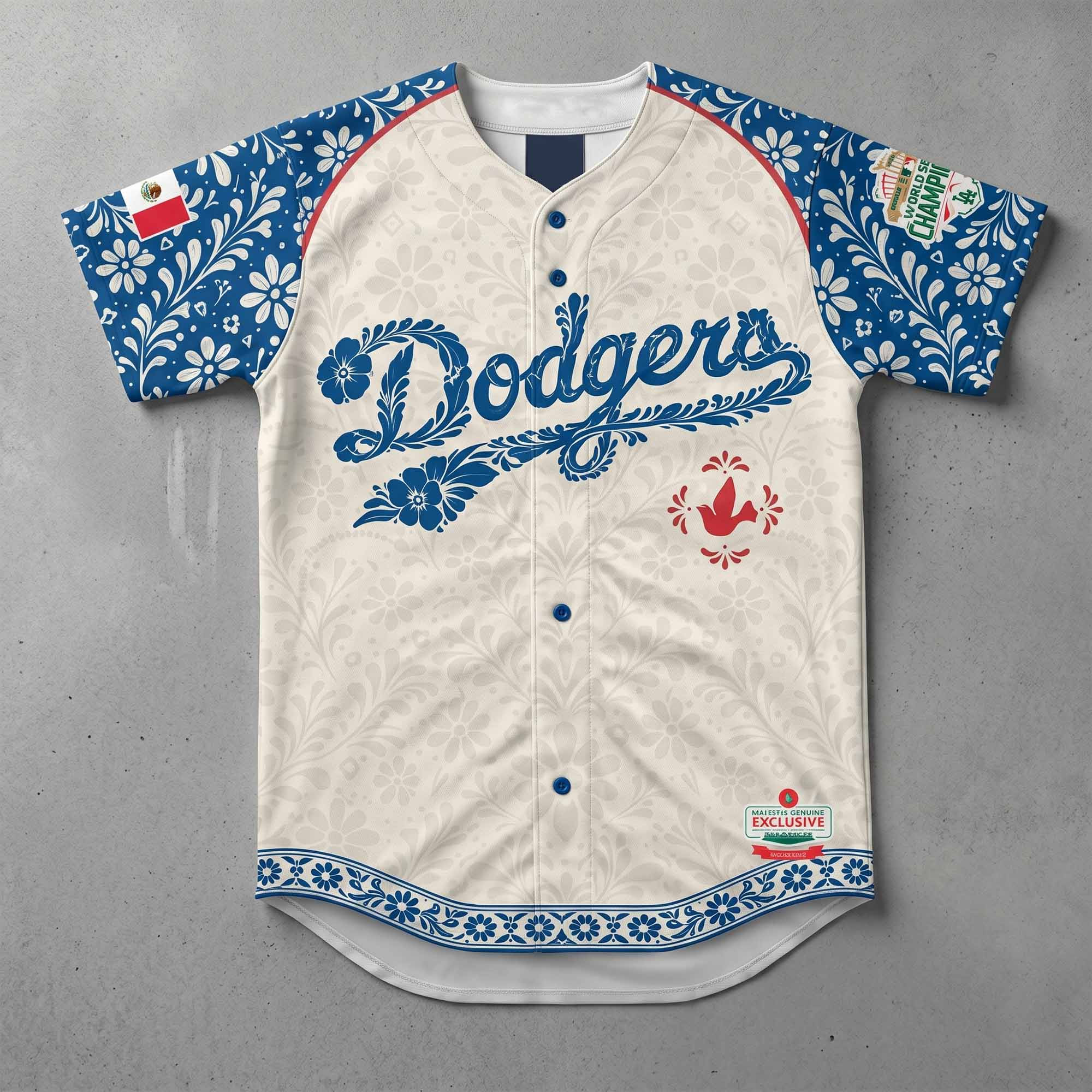 2026 Dodgers Mexican Heritage Night Jersey 1 - Unicasport 2026 Dodgers Mexican Heritage Night Jersey