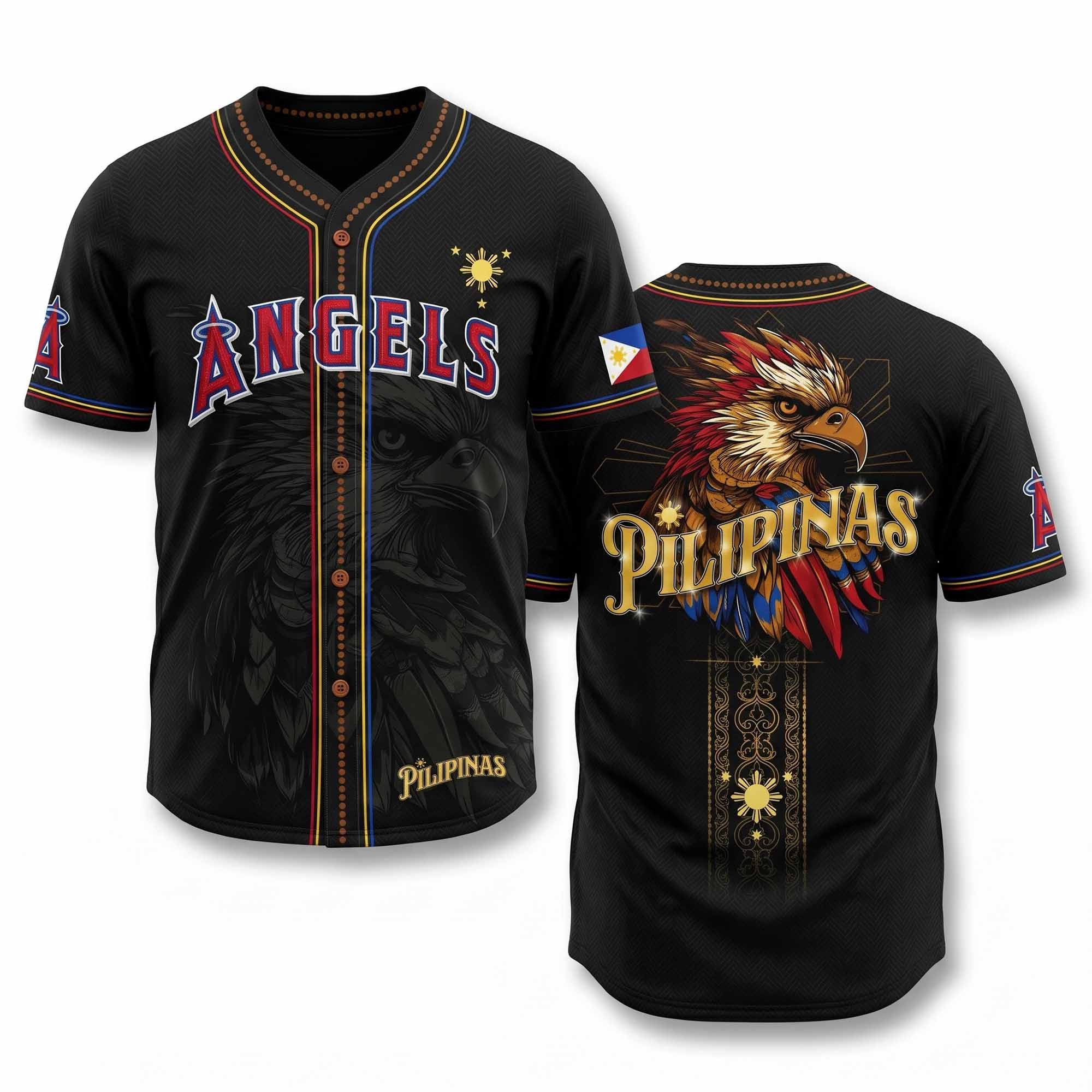 2026 Angels Filipino Heritage Jersey 1 - Unicasport 2026 Angels Filipino Heritage Jersey