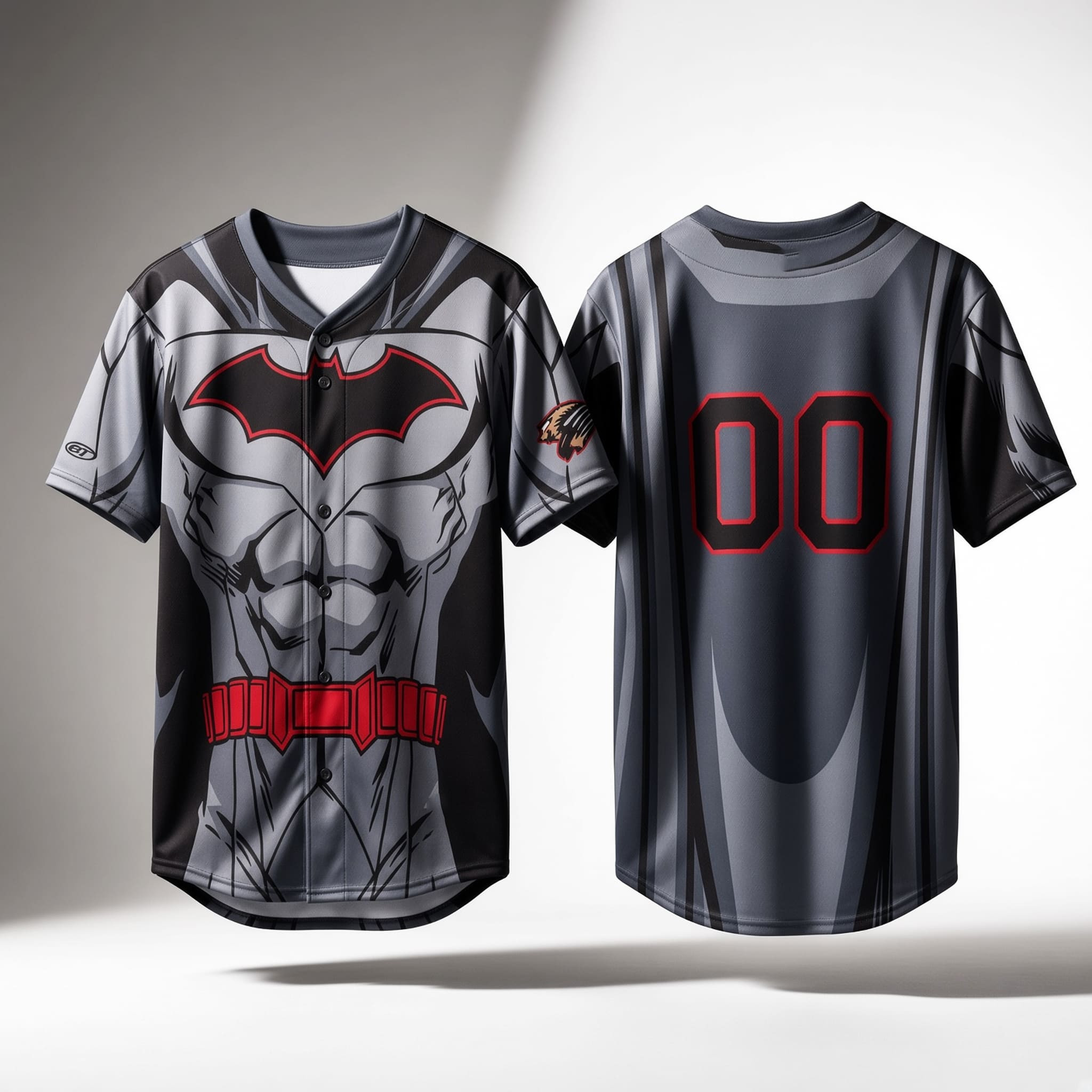 2026 Fresno Grizzlies DC Batman Jersey 1 - Unicasport 2026 Fresno Grizzlies DC Batman Jersey