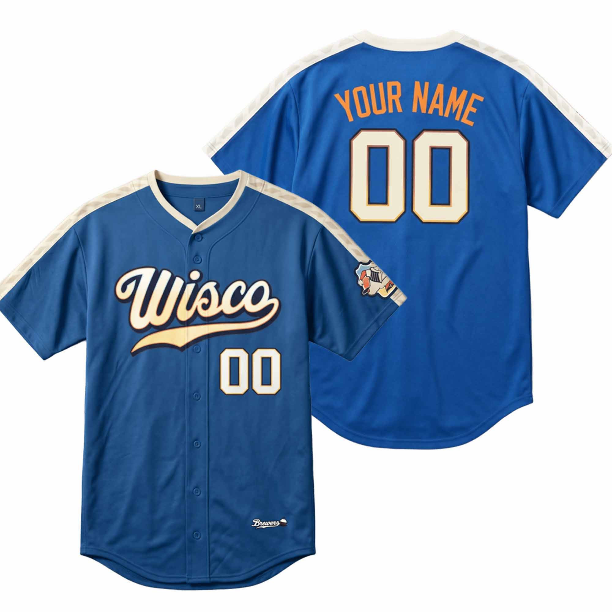 Custom Brewers Wisco City Connect 2026 Jersey 1 - Unicasport Custom Brewers Wisco City Connect 2026 Jersey