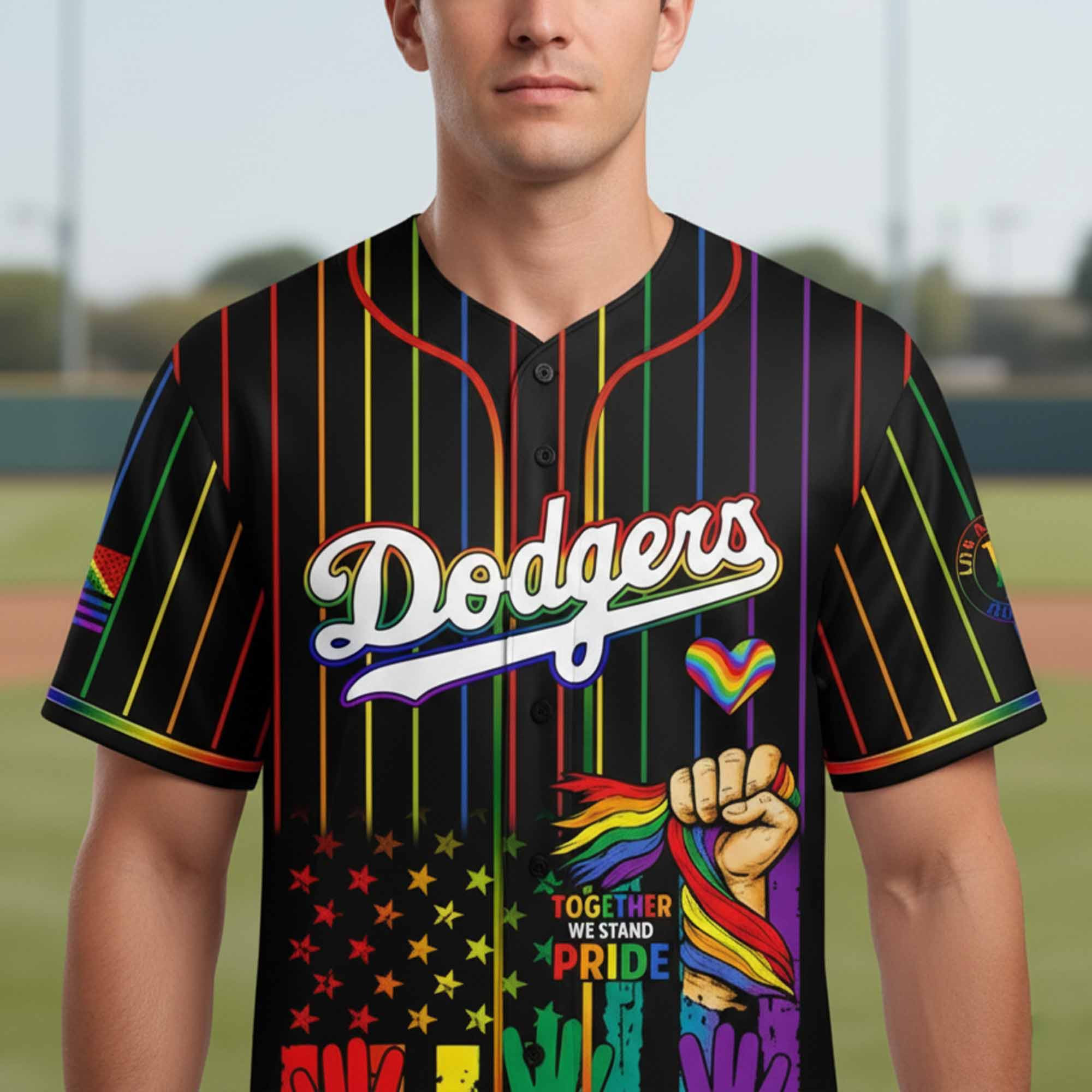 Dodgers 2026 Pride Night Jersey 1 - Unicasport Dodgers 2026 Pride Night Jersey