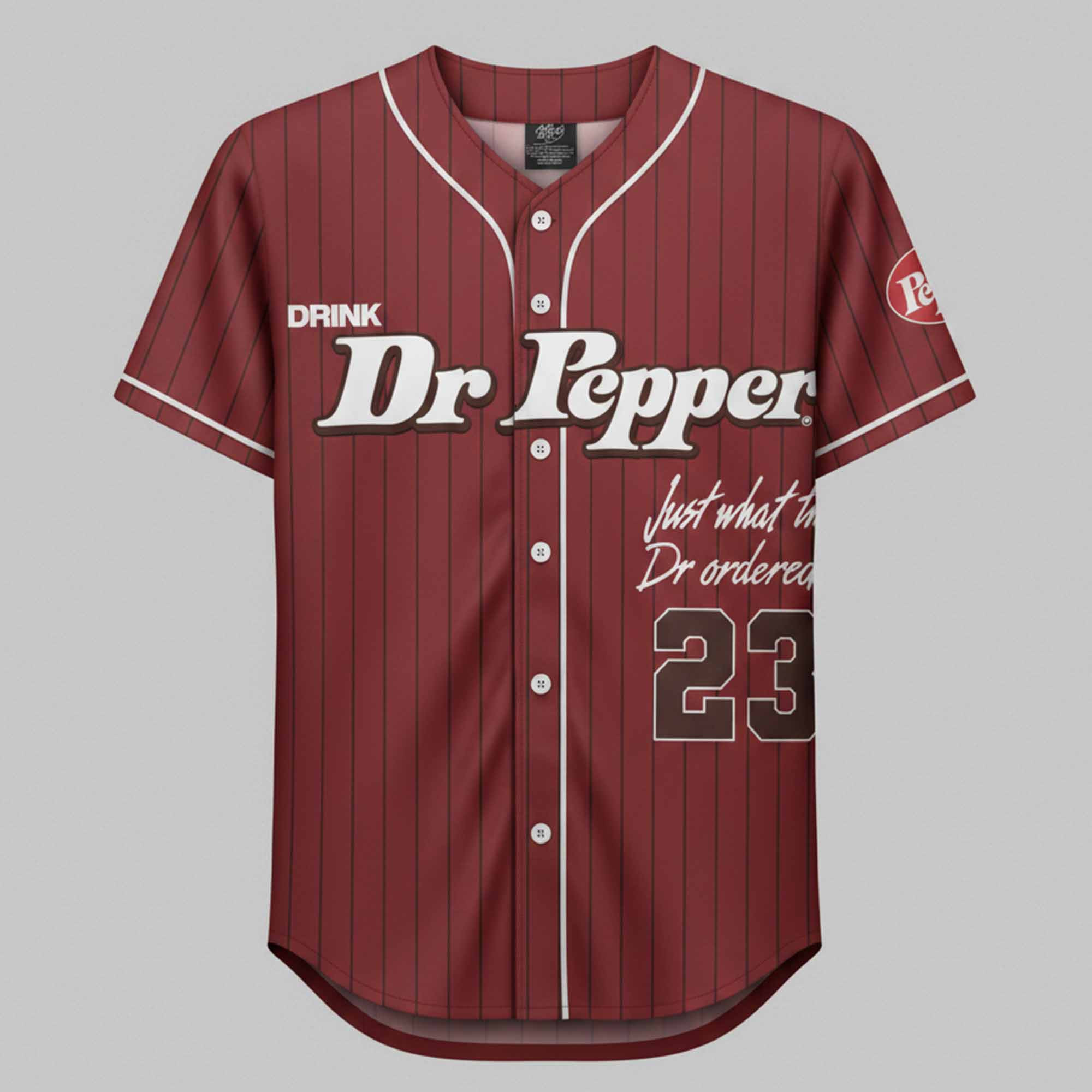 2026 Dr Pepper Baseball Jersey 1 - Unicasport 2026 Dr Pepper Baseball Jersey