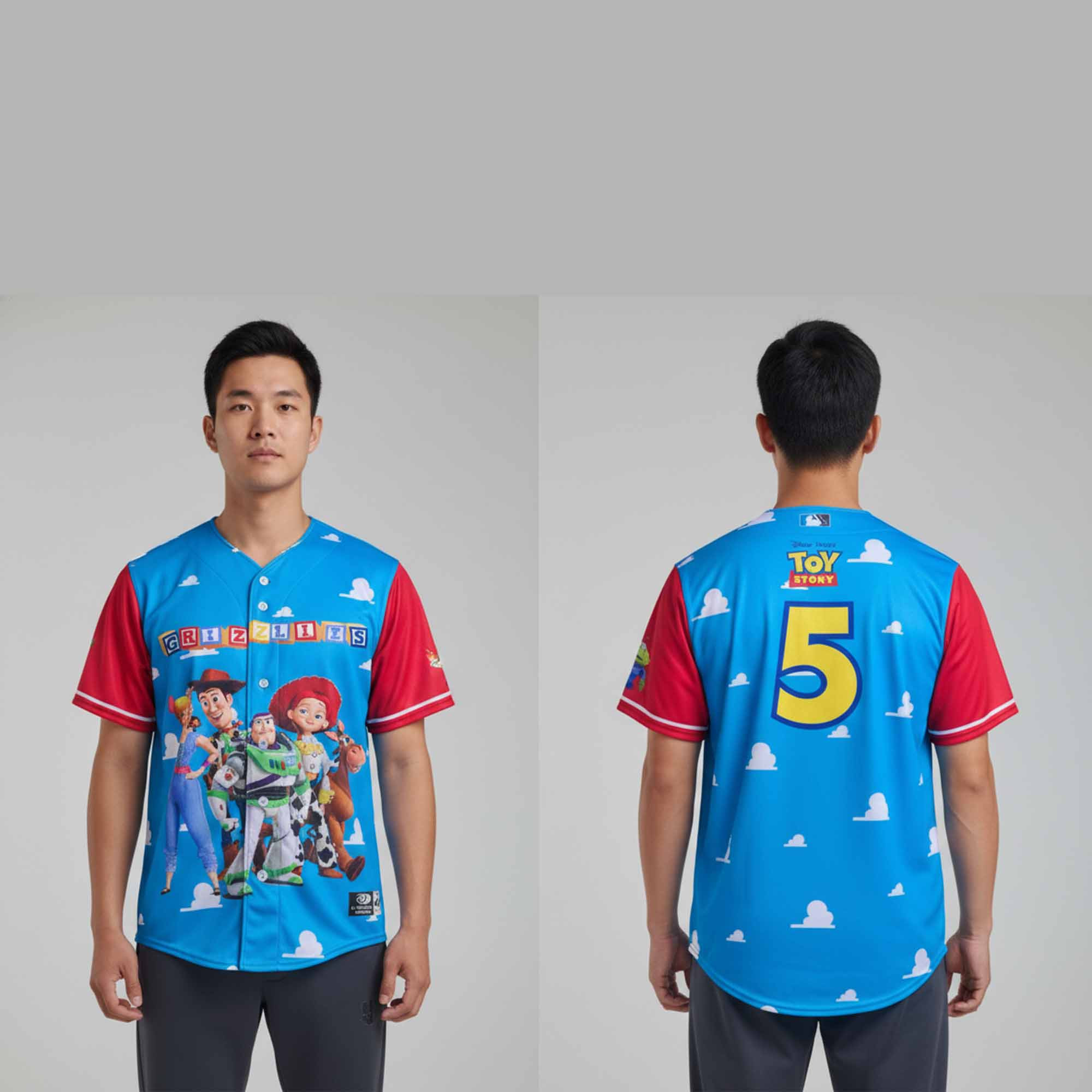 2026 Fresno Grizzlies Toy Story Night Jersey 1 - Unicasport 2026 Fresno Grizzlies Toy Story Night Jersey