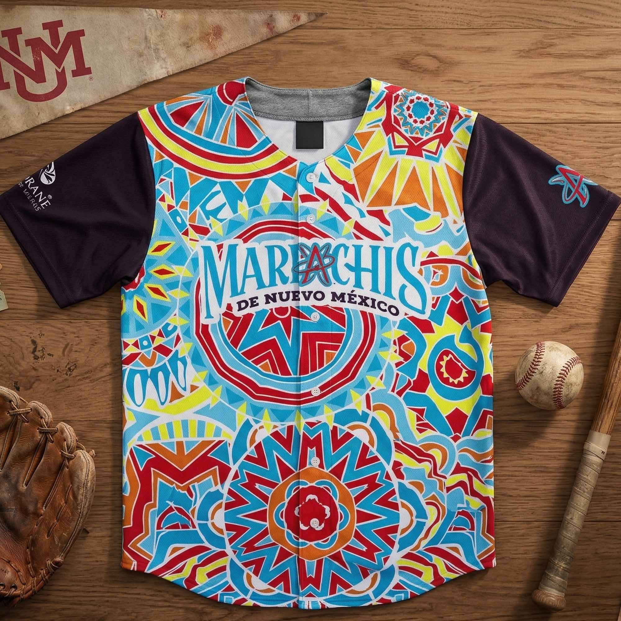 Albuquerque Isotopes Mariachis de Nuevo Mexico Baseball Jersey 2026 Giveaway 1 - Unicasport Albuquerque Isotopes Mariachis de Nuevo Mexico Baseball Jersey 2026 Giveaway