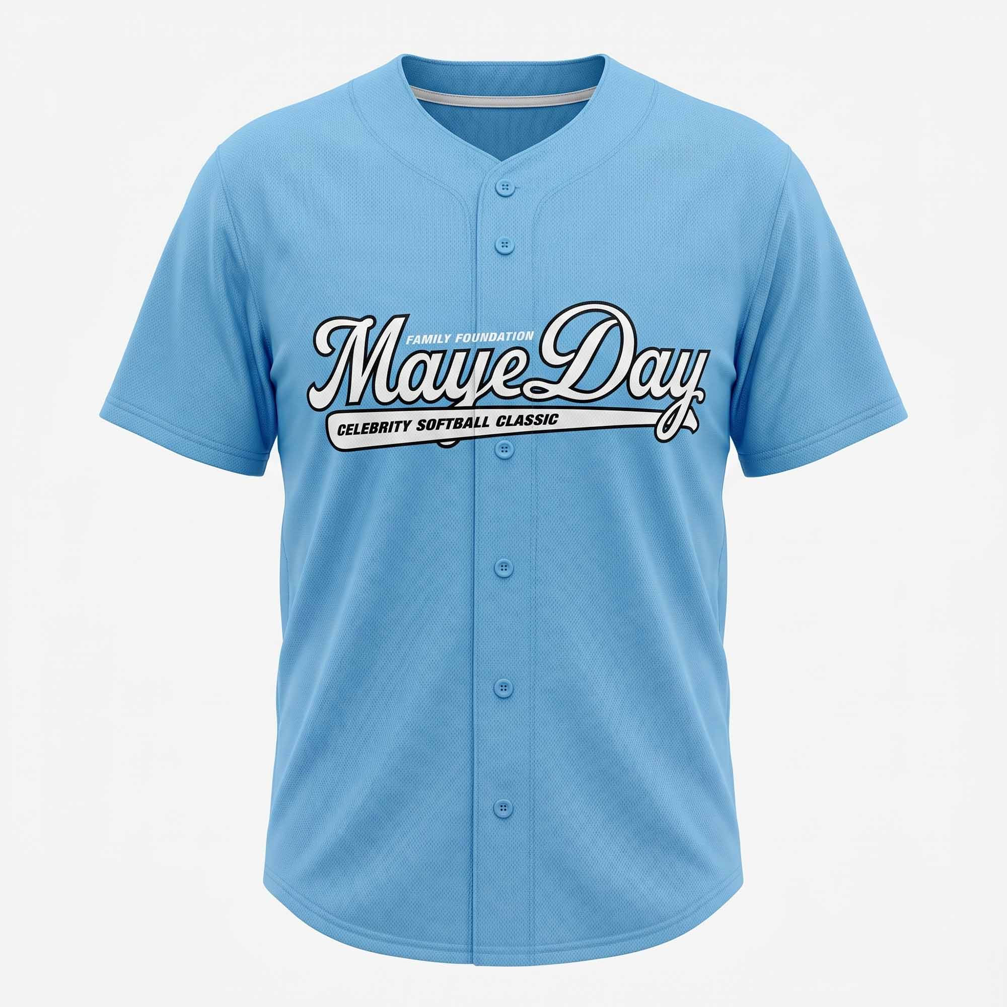 Patriots Drake Maye MayeDay Celebrity Softball Classic Jersey 1 - Unicasport Patriots Drake Maye MayeDay Celebrity Softball Classic Jersey