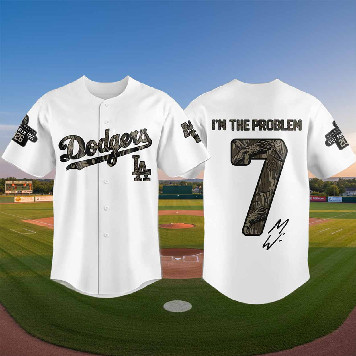 Dodgers Morgan Wallen Still The Problem 2026 Baseball Jersey 1 - Unicasport Dodgers Morgan Wallen Still The Problem 2026 Baseball Jersey