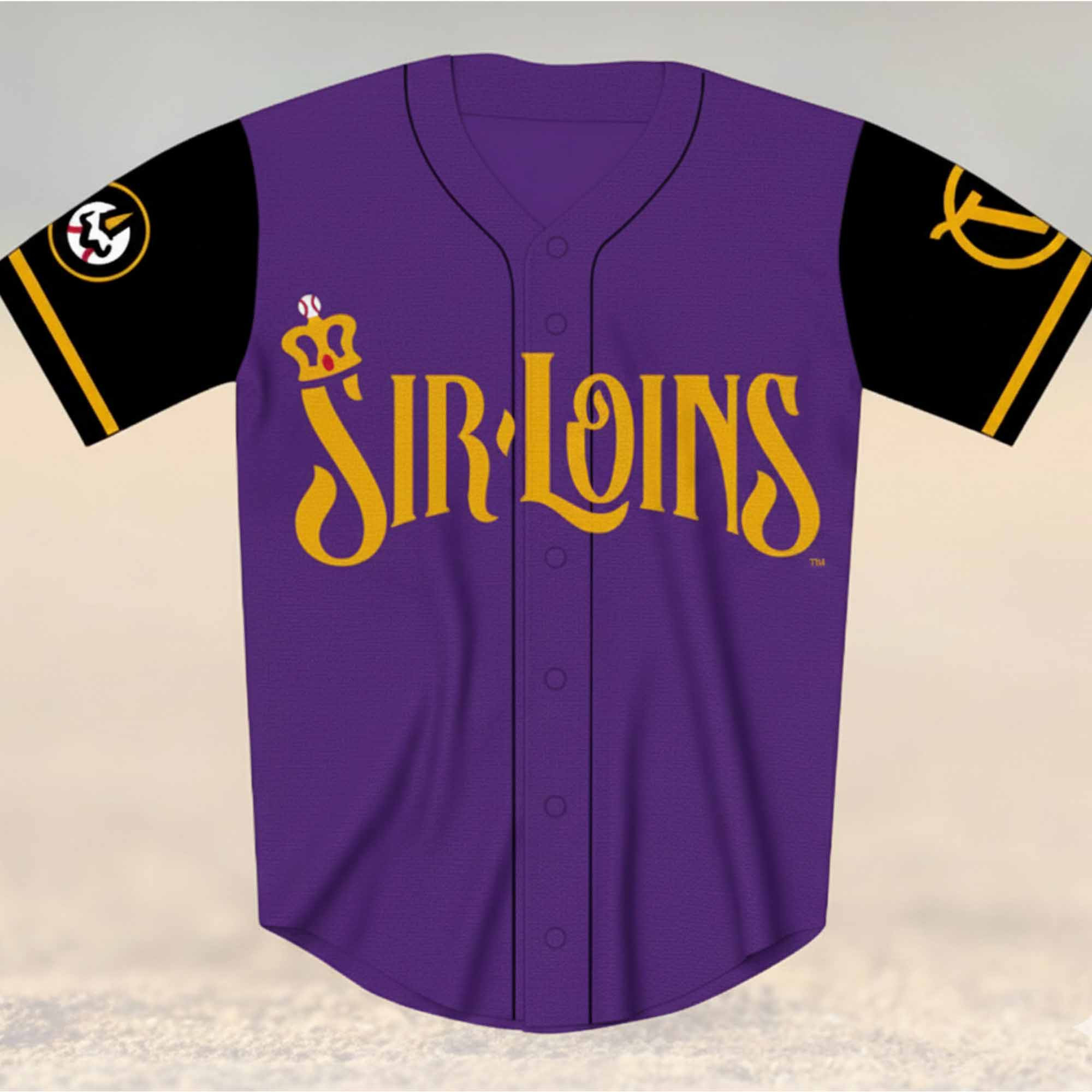 2026 Visalia Rawhide Sir Loins Baseball Jersey 1 - Unicasport 2026 Visalia Rawhide Sir Loins Baseball Jersey
