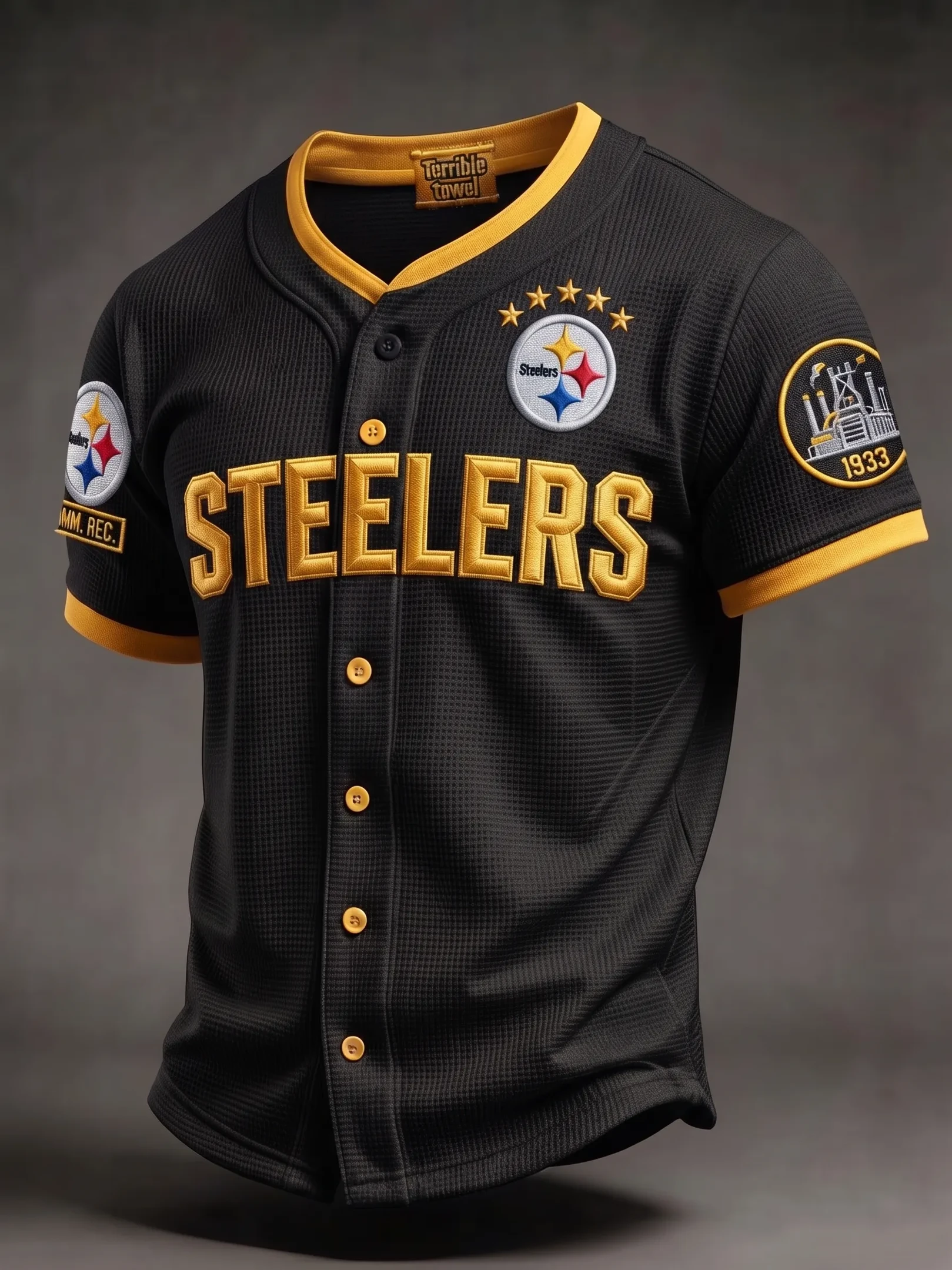 Pittsburgh Steelers Merch Game Day Steelers Baseball Jersey Birthday Present For Football Fan 1 - Unicasport Pittsburgh Steelers Merch Game Day Steelers Baseball Jersey Birthday Present For Football Fan