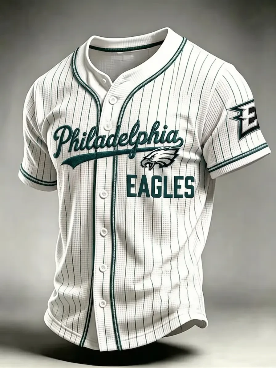 Philadelphia Eagles Merch Game Day Eagles Baseball Jersey Best Gift For Football Lovers 1 - Unicasport Philadelphia Eagles Merch Game Day Eagles Baseball Jersey Best Gift For Football Lovers