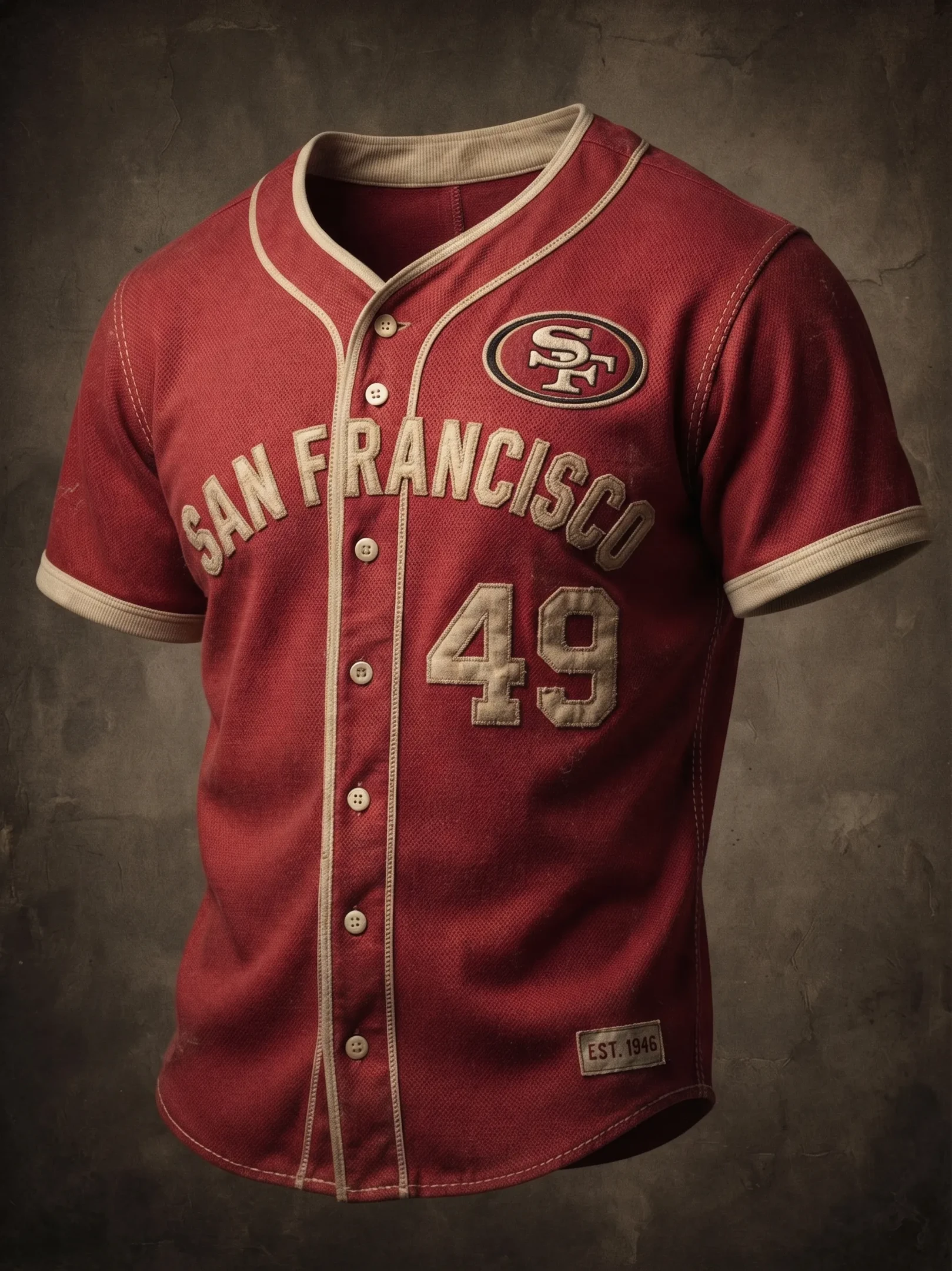 San Francisco 49ers Merch SF Football Game Day Baseball Jersey Gifts For Faithful Fan 1 - Unicasport San Francisco 49ers Merch SF Football Game Day Baseball Jersey Gifts For Faithful Fan