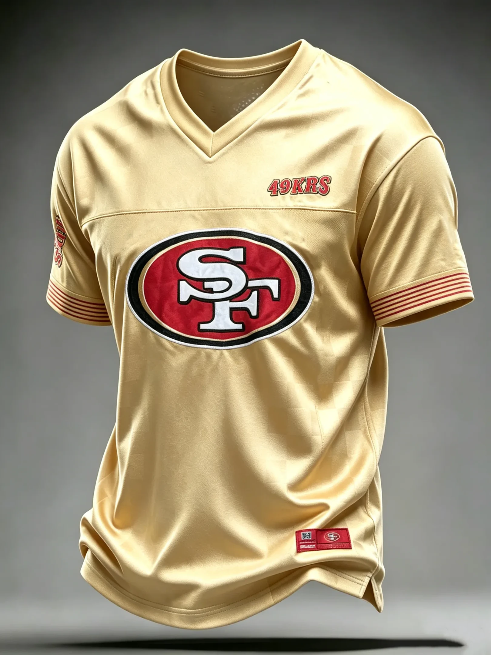 San Francisco 49ers Merch Est 1946 SF Football V-Neck Jersey Football Lovers Game Day Gifts 1 - Unicasport San Francisco 49ers Merch Est 1946 SF Football V-Neck Jersey Football Lovers Game Day Gifts