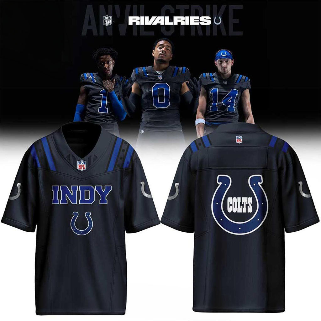 Indianapolis Colts Rivalries 2026 Anvil Strike Football Jersey Indianapolis Colts Merch Gifts 1 - Unicasport Indianapolis Colts Rivalries 2026 Anvil Strike Football Jersey Indianapolis Colts Merch Gifts