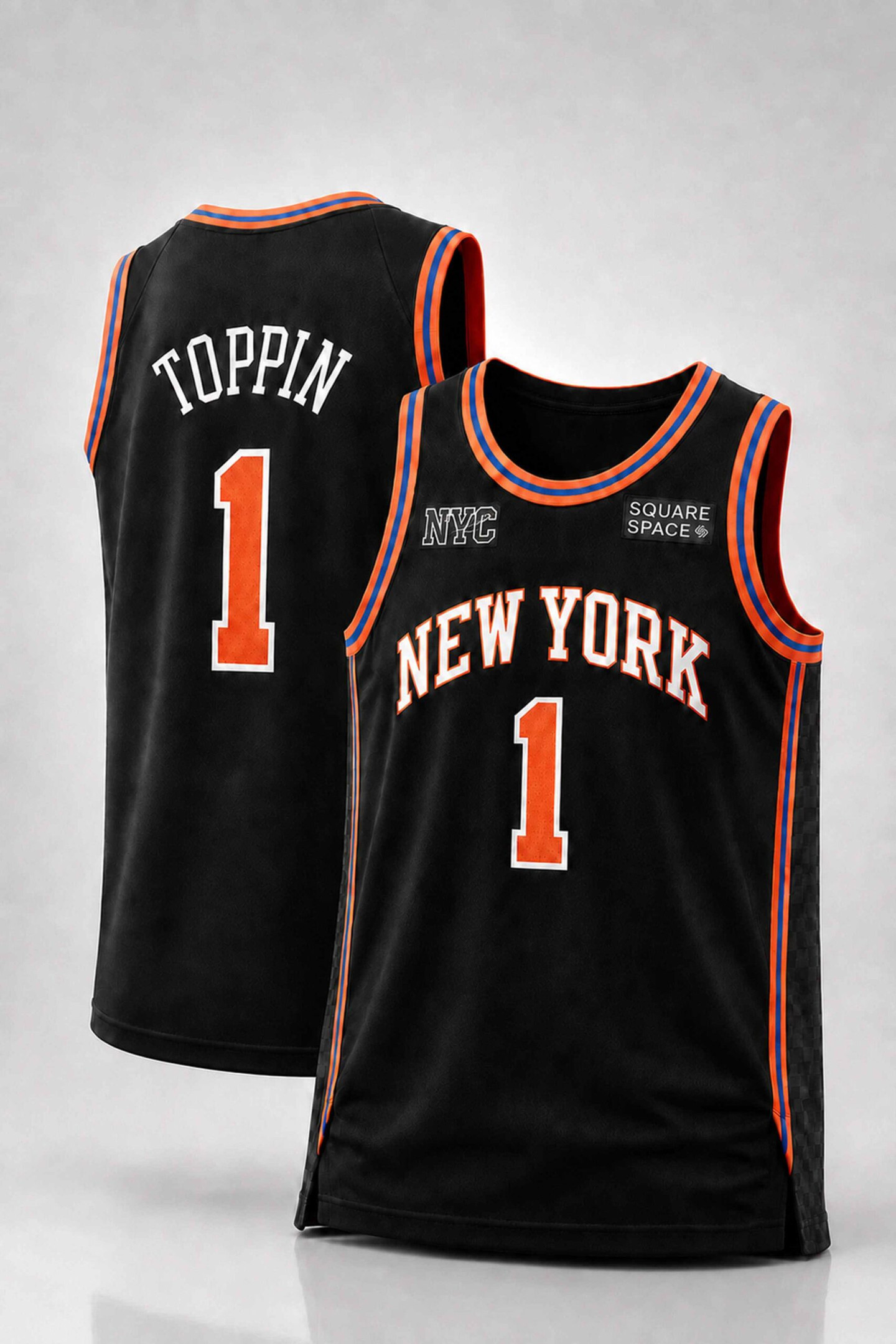 NY Knicks 2021-22 City Edition Basketball Jersey 1 - Unicasport NY Knicks 2021-22 City Edition Basketball Jersey