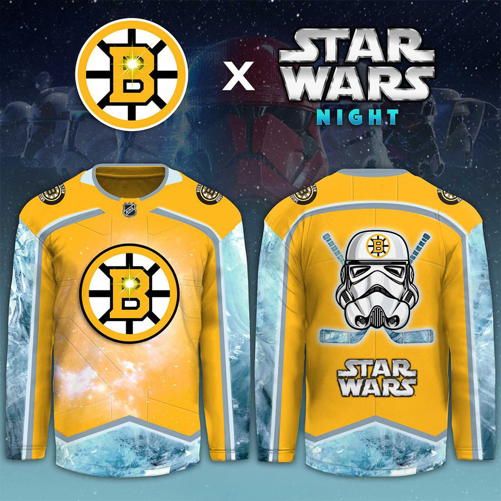 Boston Bruins 2026 Star Wars Theme Game Night Hockey Jersey Boston Bruins Merch Gifts For Fan 1 - Unicasport Boston Bruins 2026 Star Wars Theme Game Night Hockey Jersey Boston Bruins Merch Gifts For Fan