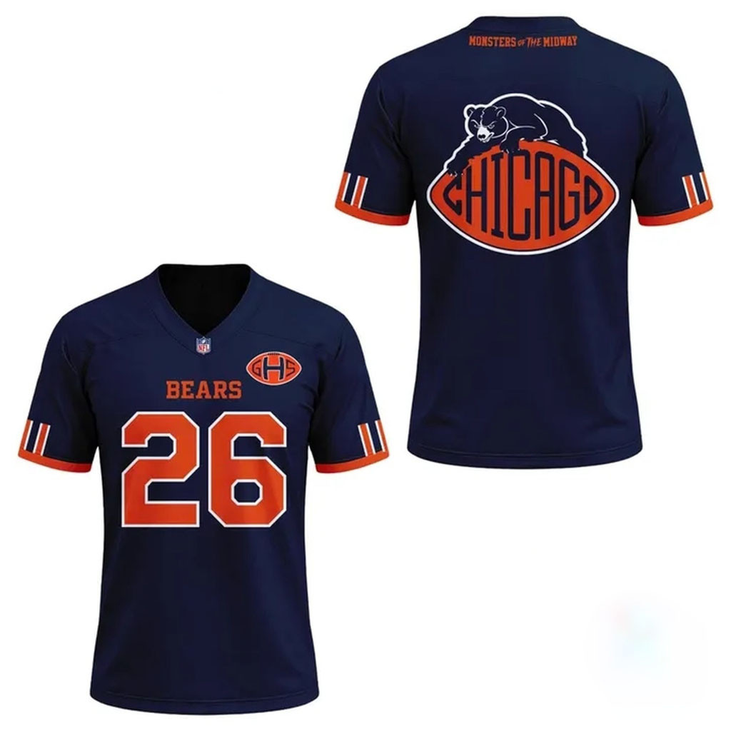 Chicago Bears Inspired By The Past Built For The Future 2026 Football Jersey Bears Merch 1 - Unicasport Chicago Bears Inspired By The Past Built For The Future 2026 Football Jersey Bears Merch