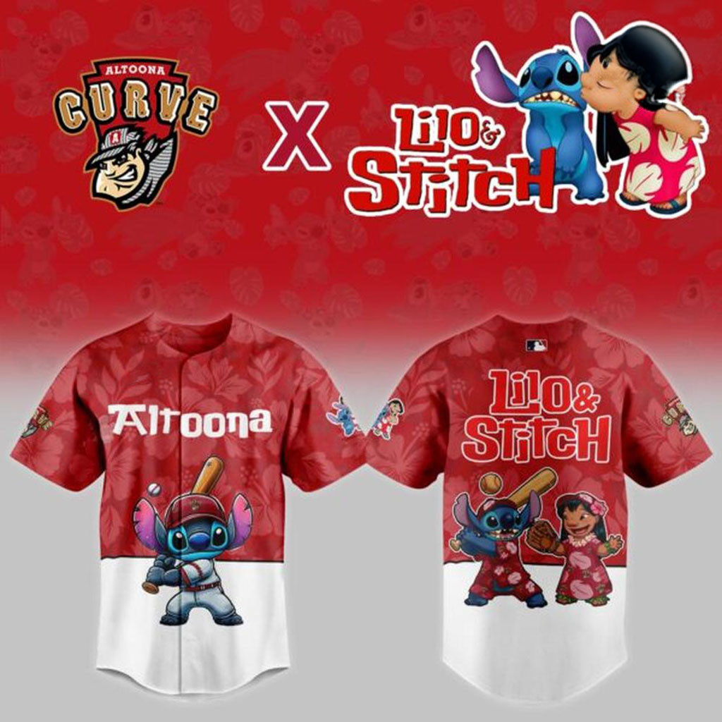 Altoona Curve X Lilo Stitch Night Baseball Jersey Altoona Curve Merch Gift For Baseball Fans 1 - Unicasport Altoona Curve X Lilo Stitch Night Baseball Jersey Altoona Curve Merch Gift For Baseball Fans
