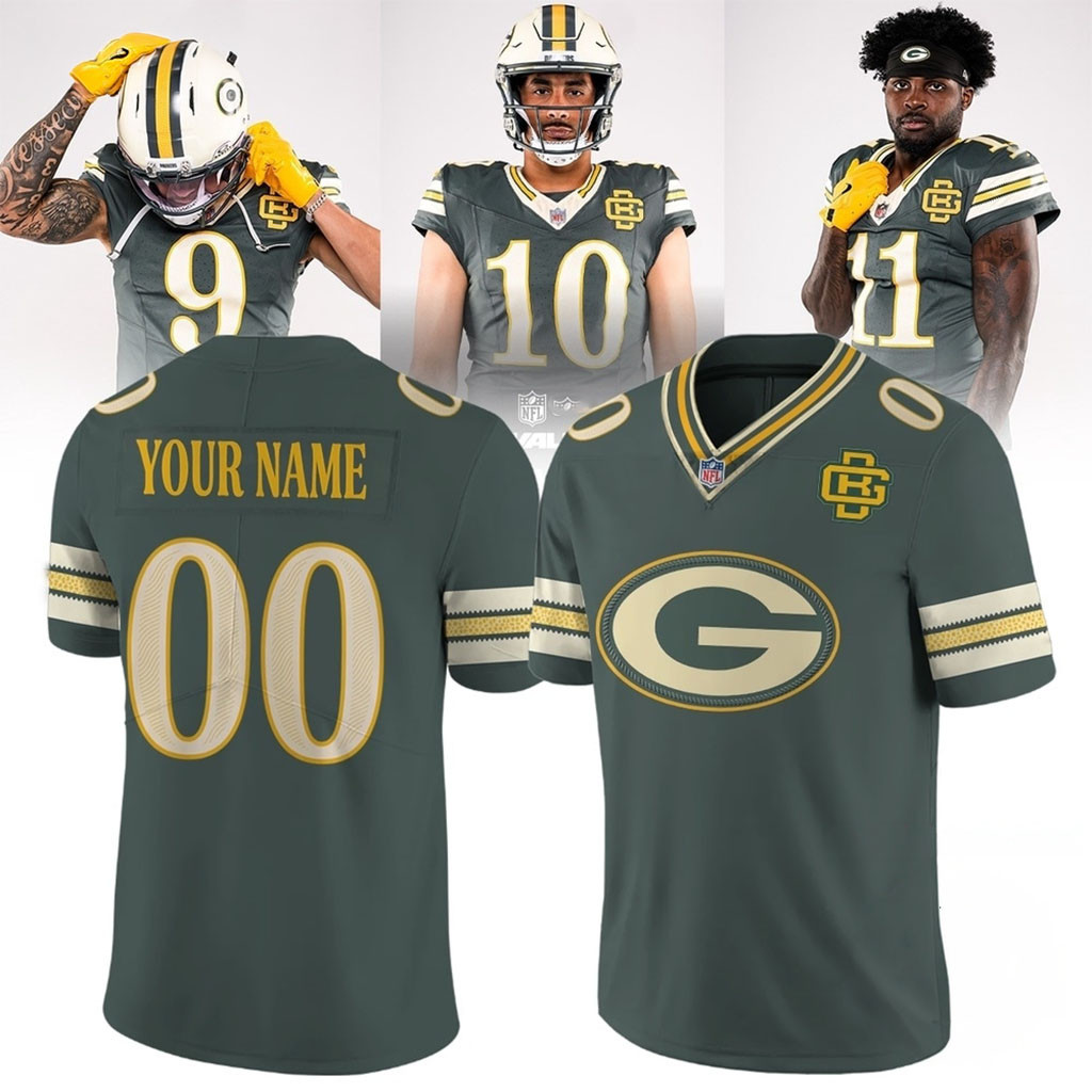 Custom Green Bay Packers 2026 27 Season New Uniform Football Jersey Packers Merch Gifts For Fan 1 - Unicasport Custom Green Bay Packers 2026 27 Season New Uniform Football Jersey Packers Merch Gifts For Fan